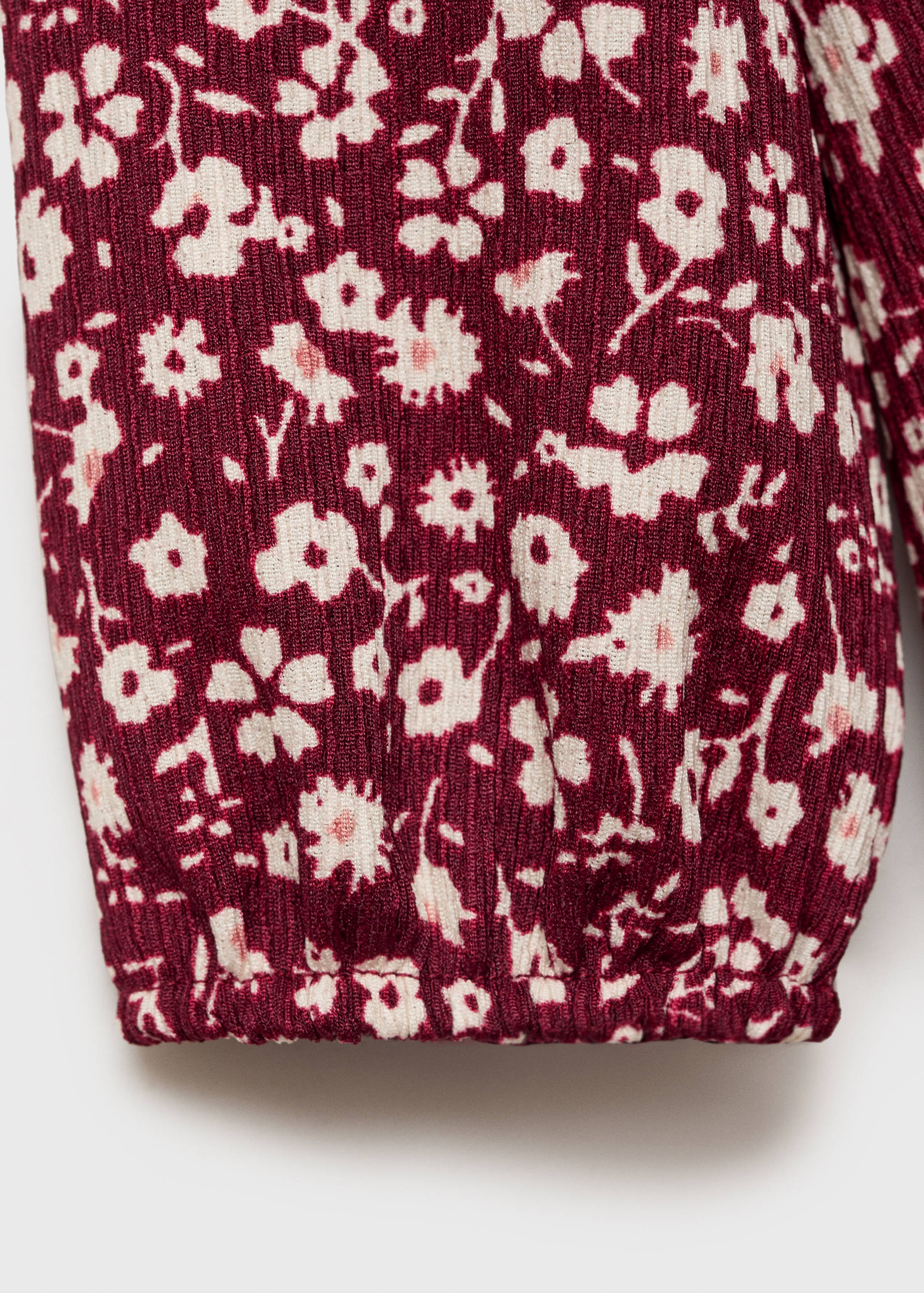 Robe à fleurs volantée - Détail de l'article 0