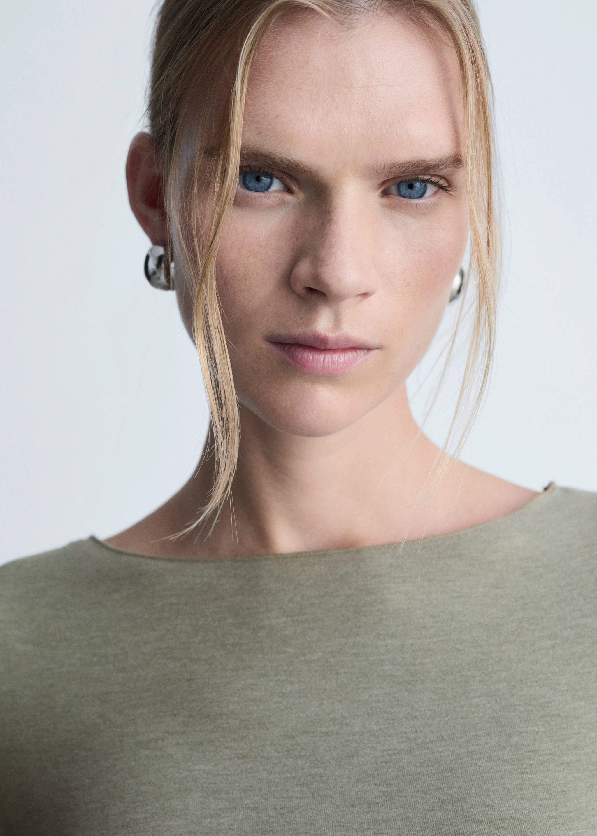 T-shirt col bateau manches longues - Détail de l'article 1