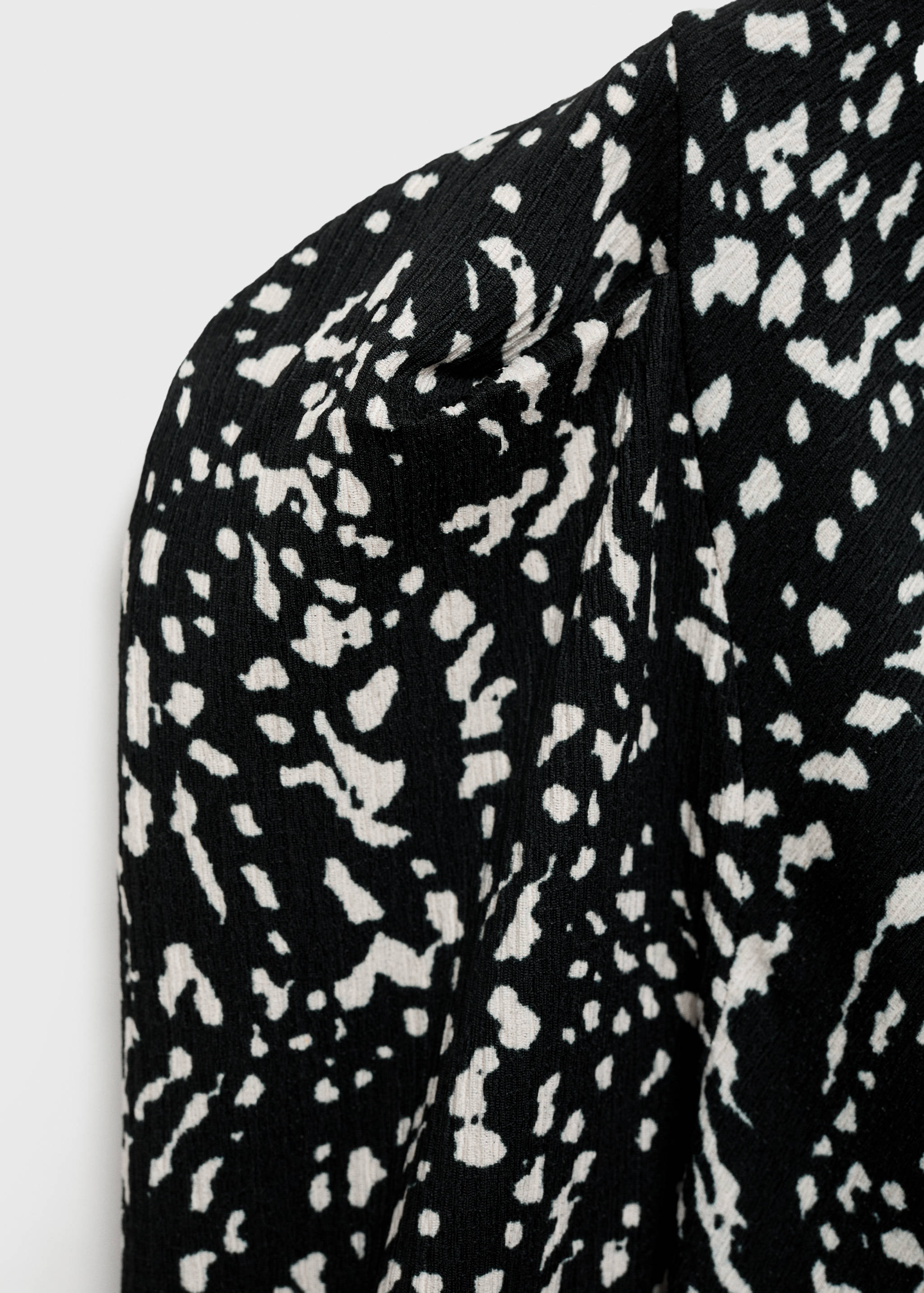 Robe imprimée manches bouffantes - Détail de l'article 8