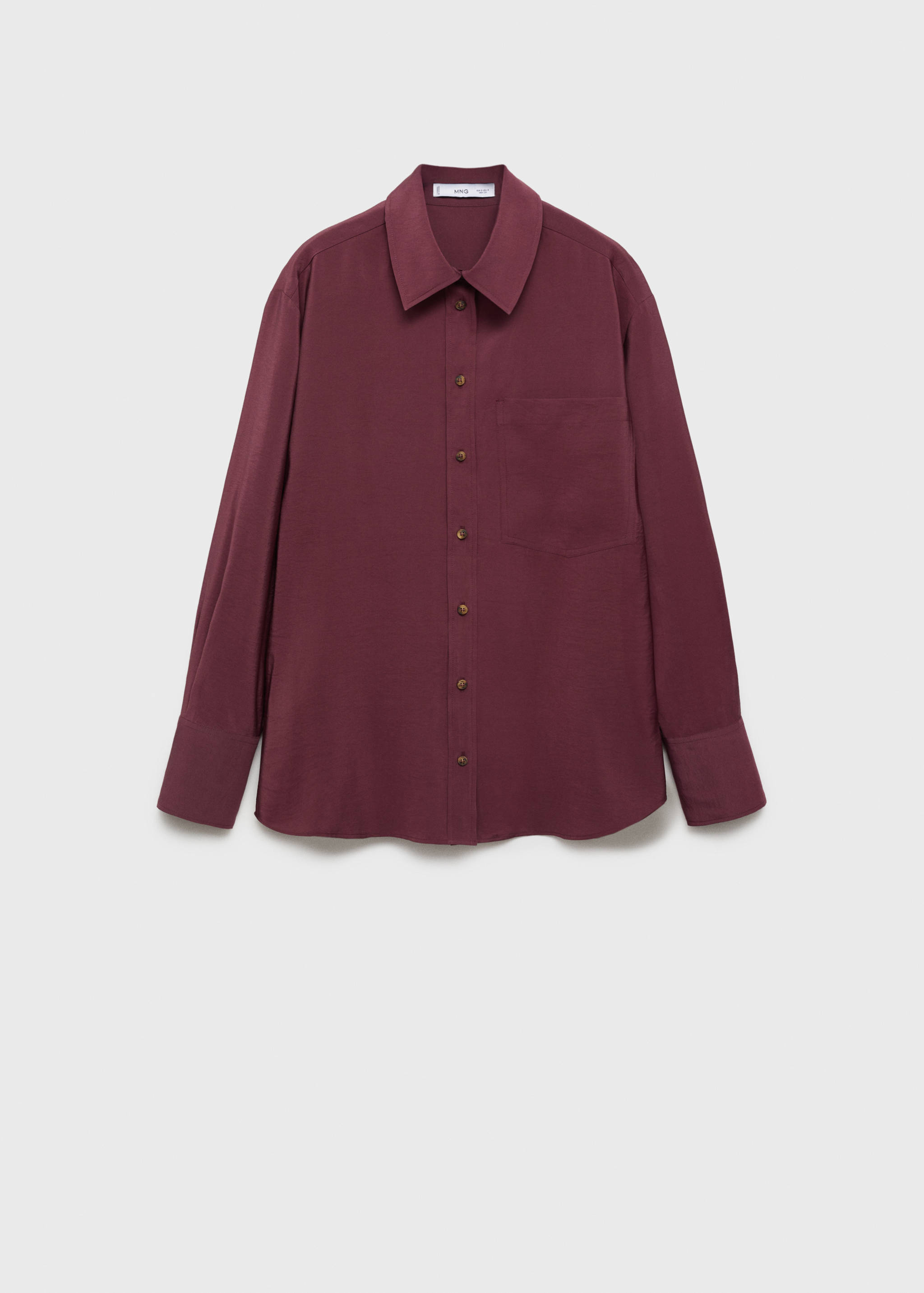 Pocket modal shirt - Article without model