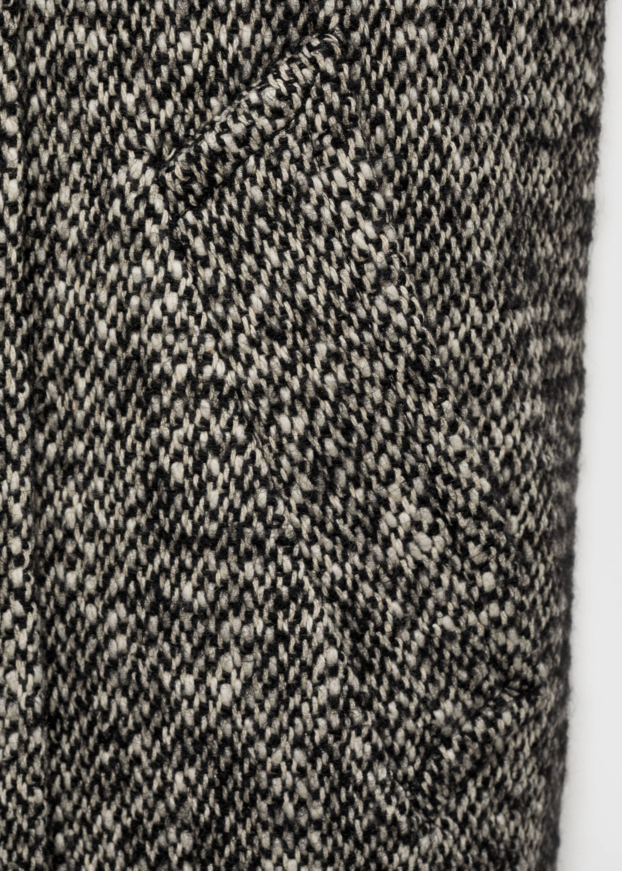 Manteau chiné double boutonnage - Détail de l'article 0