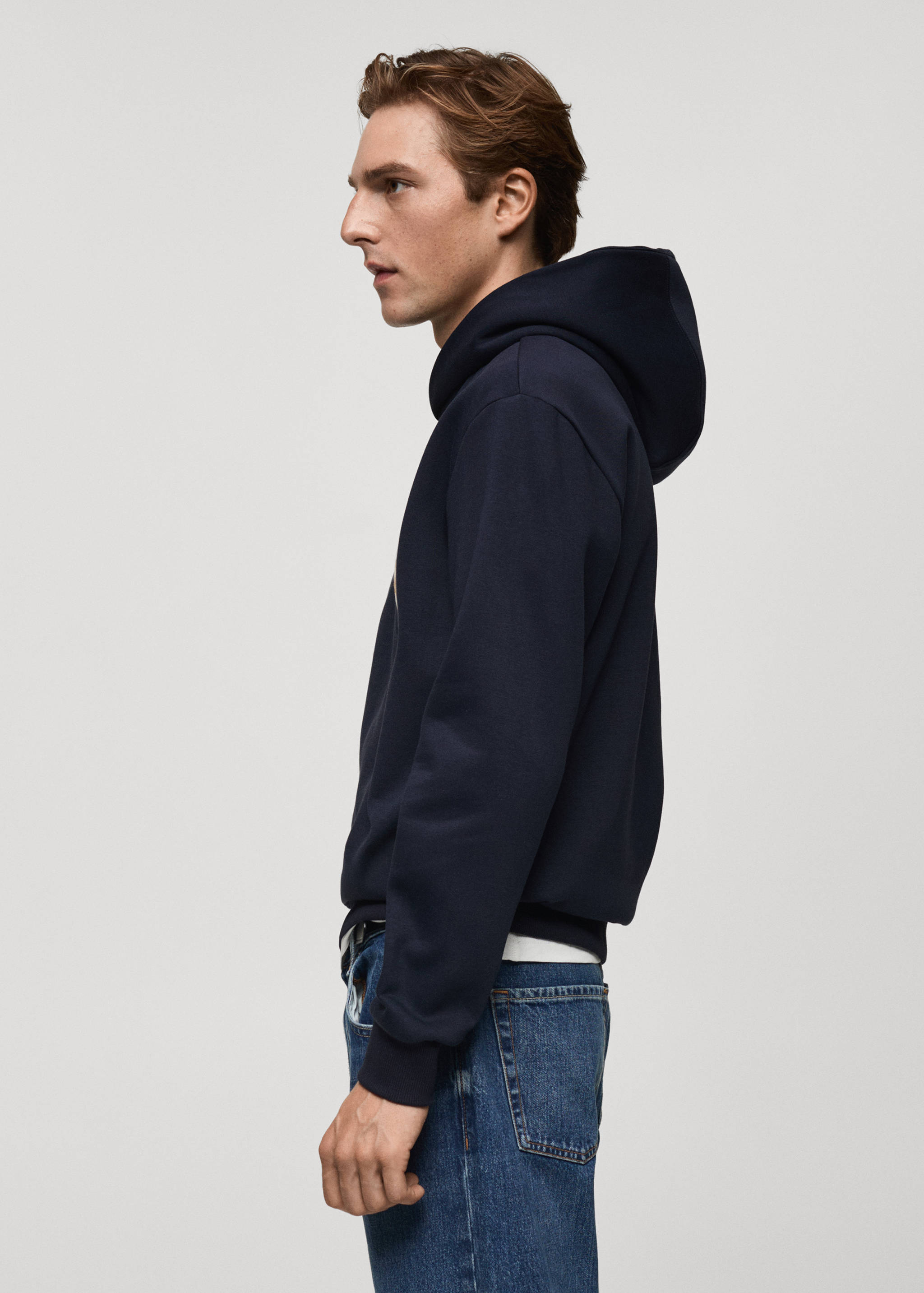 Combined printed cotton sweatshirt - Details of the article 2