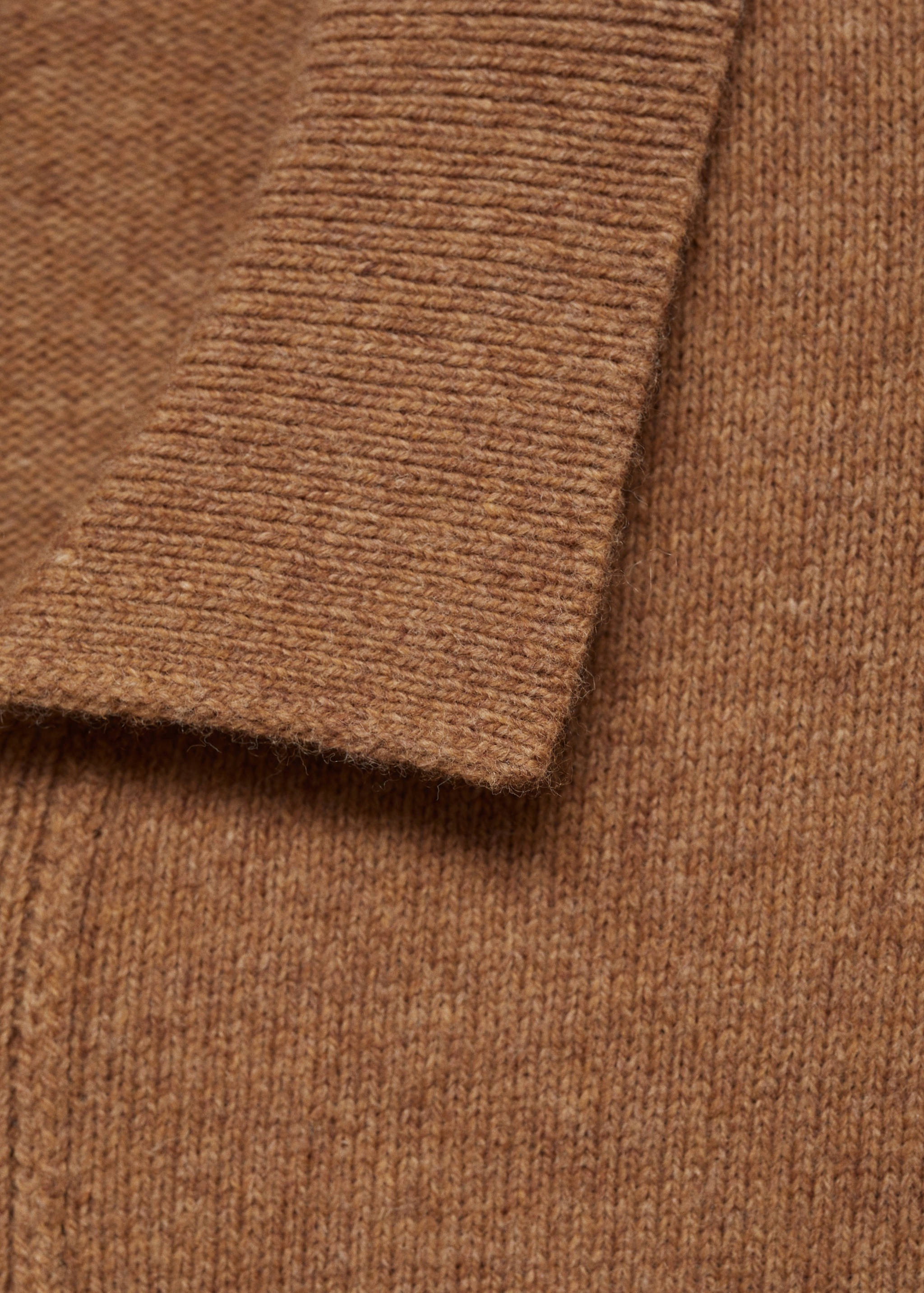 Rib-knit wool cardigan - Details of the article 8