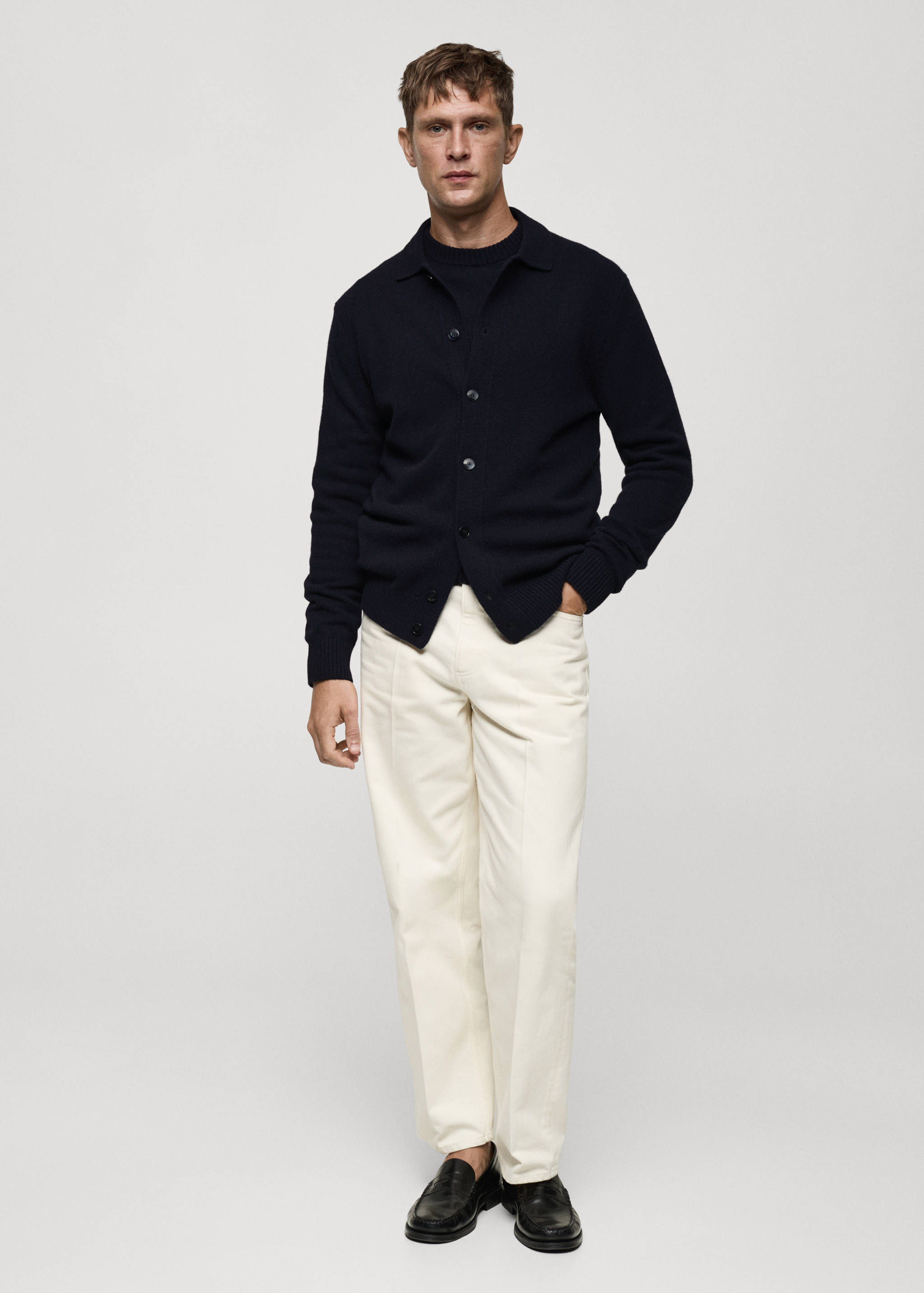 Ribana yün hırka - Genel plan