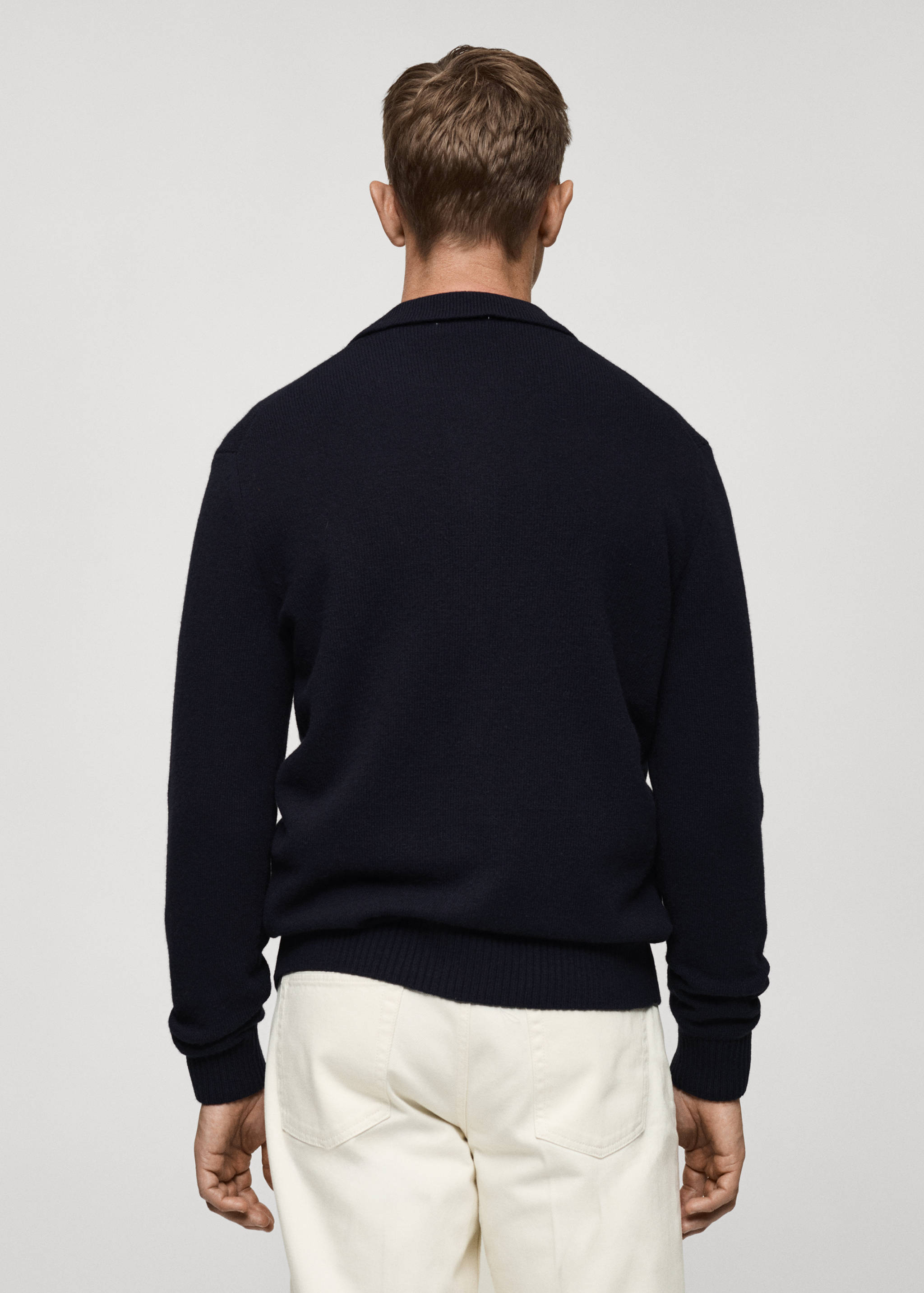 Ribana yün hırka - Ürünün arkası