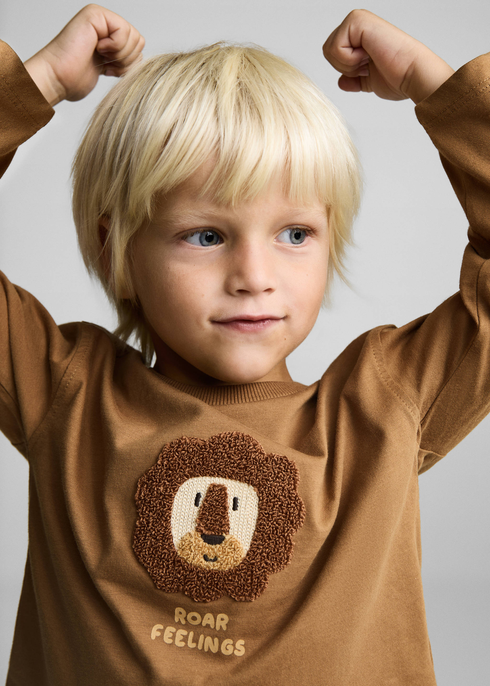 Camiseta estampada león - Detalle del artículo 1