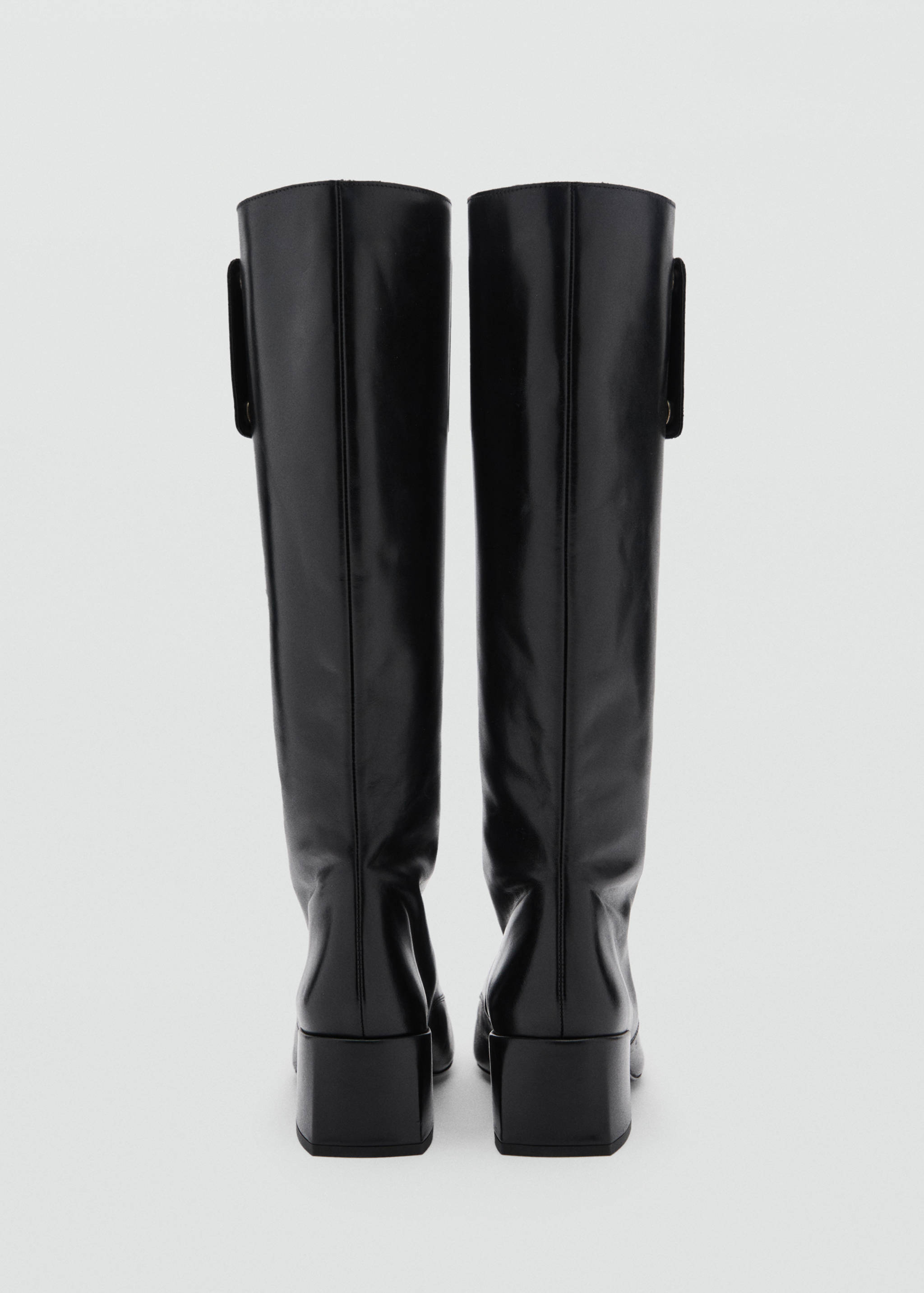 Zipper leather boots - Details of the article 3
