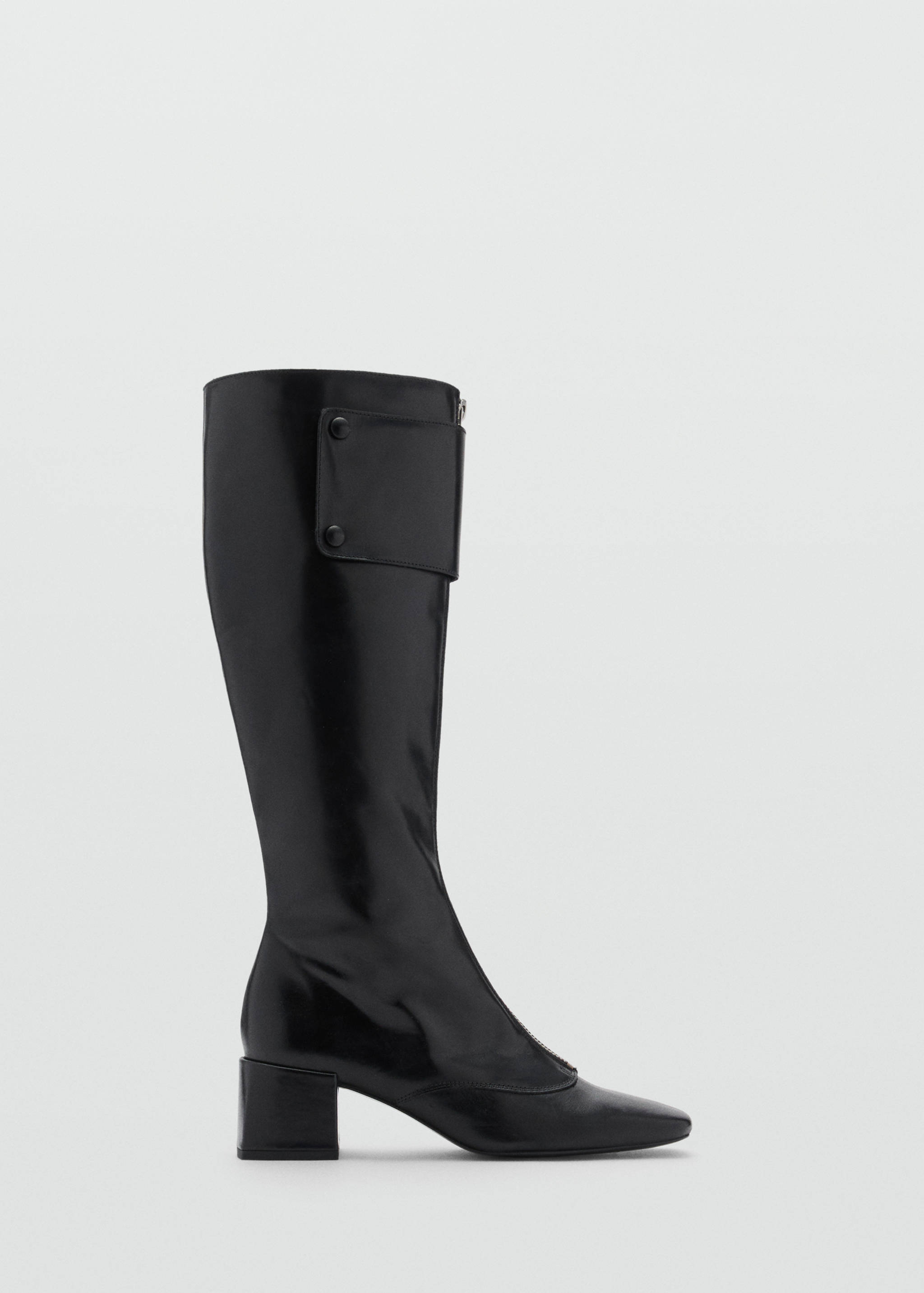 Bottes cuir fermeture Éclair - Article sans modèle