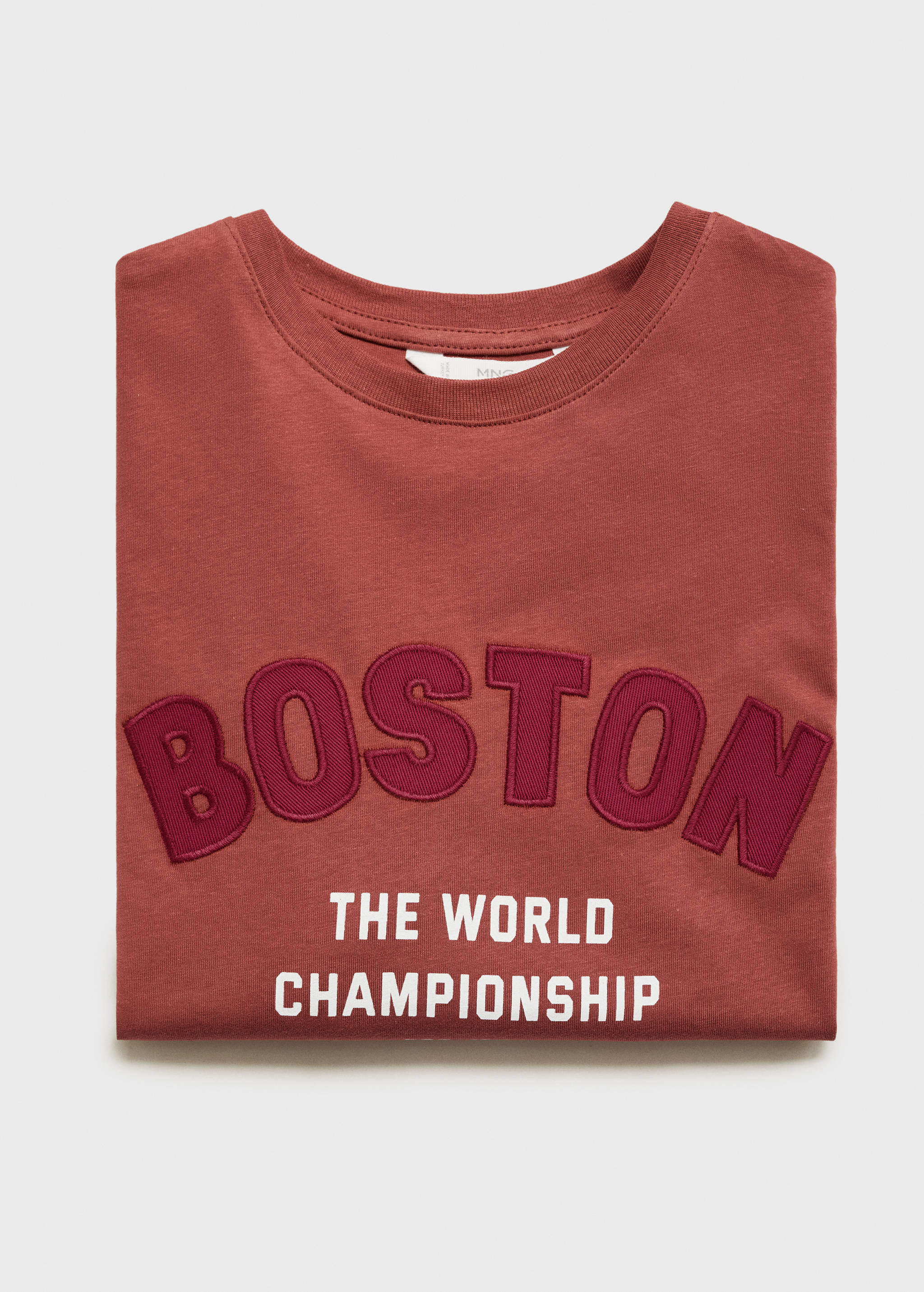 Printed detail T-shirt - Details of the article 8