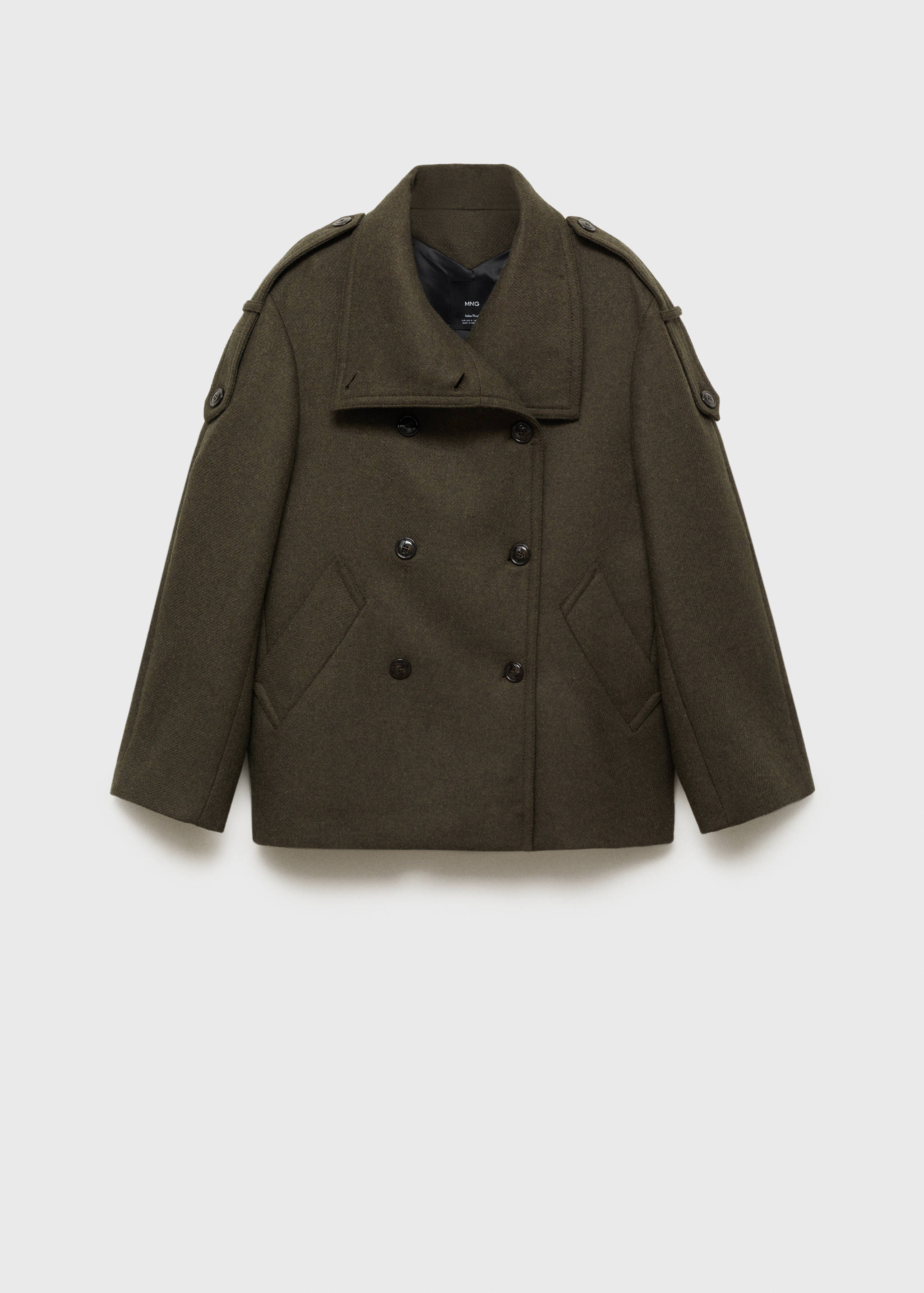 Manteau en laine à double boutonnage - Article sans modèle