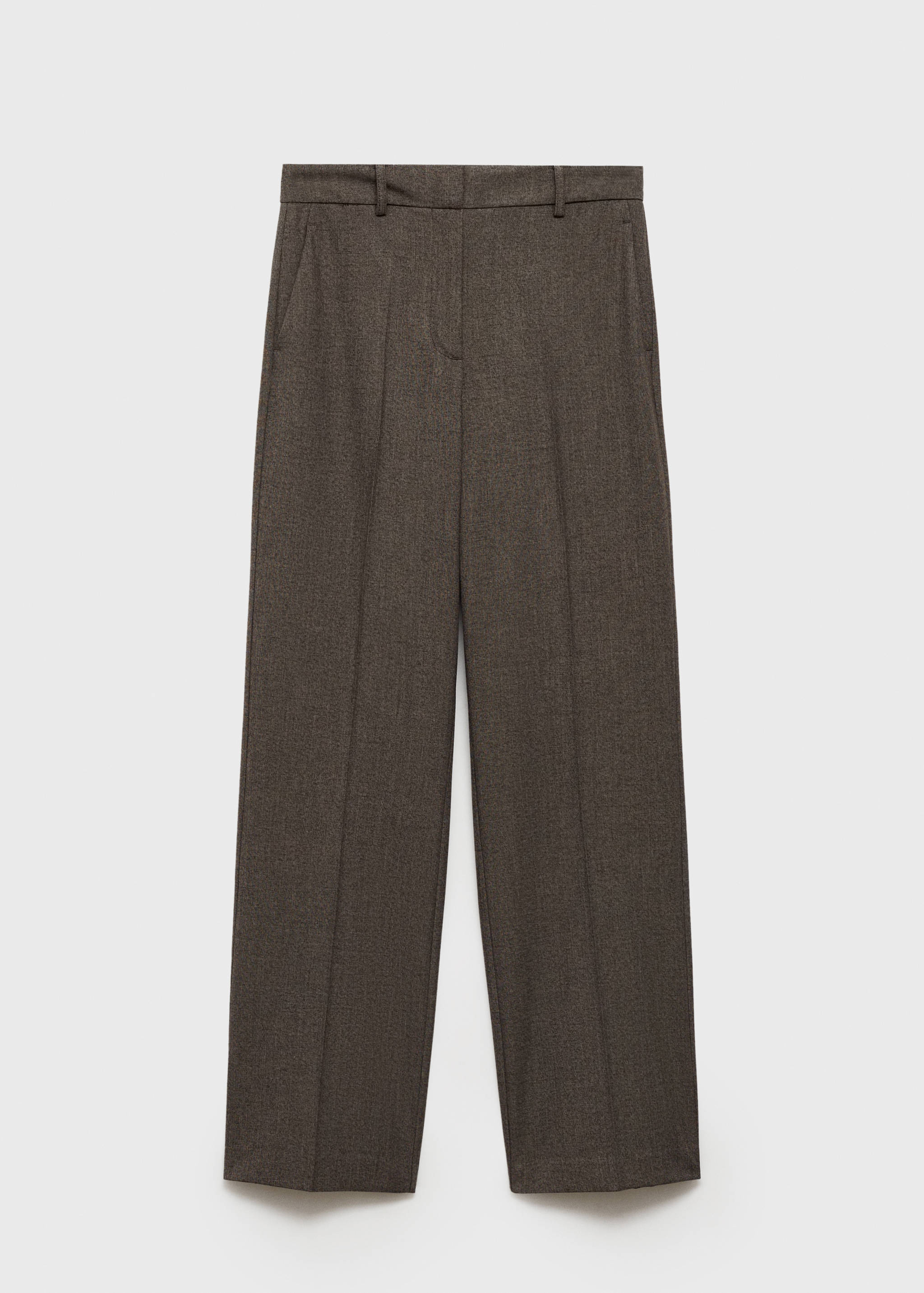 Soepelvallende straight-fit broek - Artikel zonder model