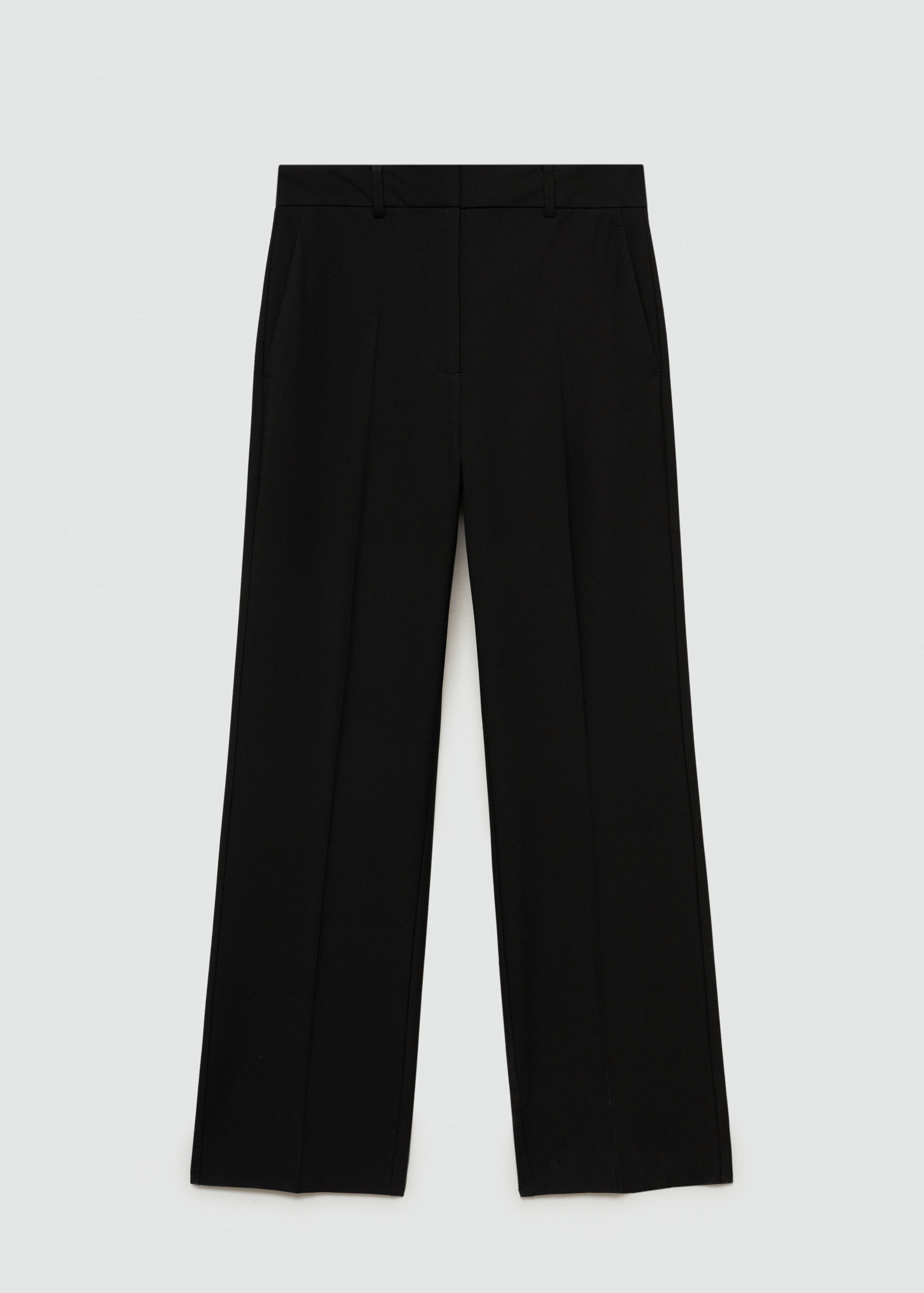 Flowy straight-fit trousers - Article without model