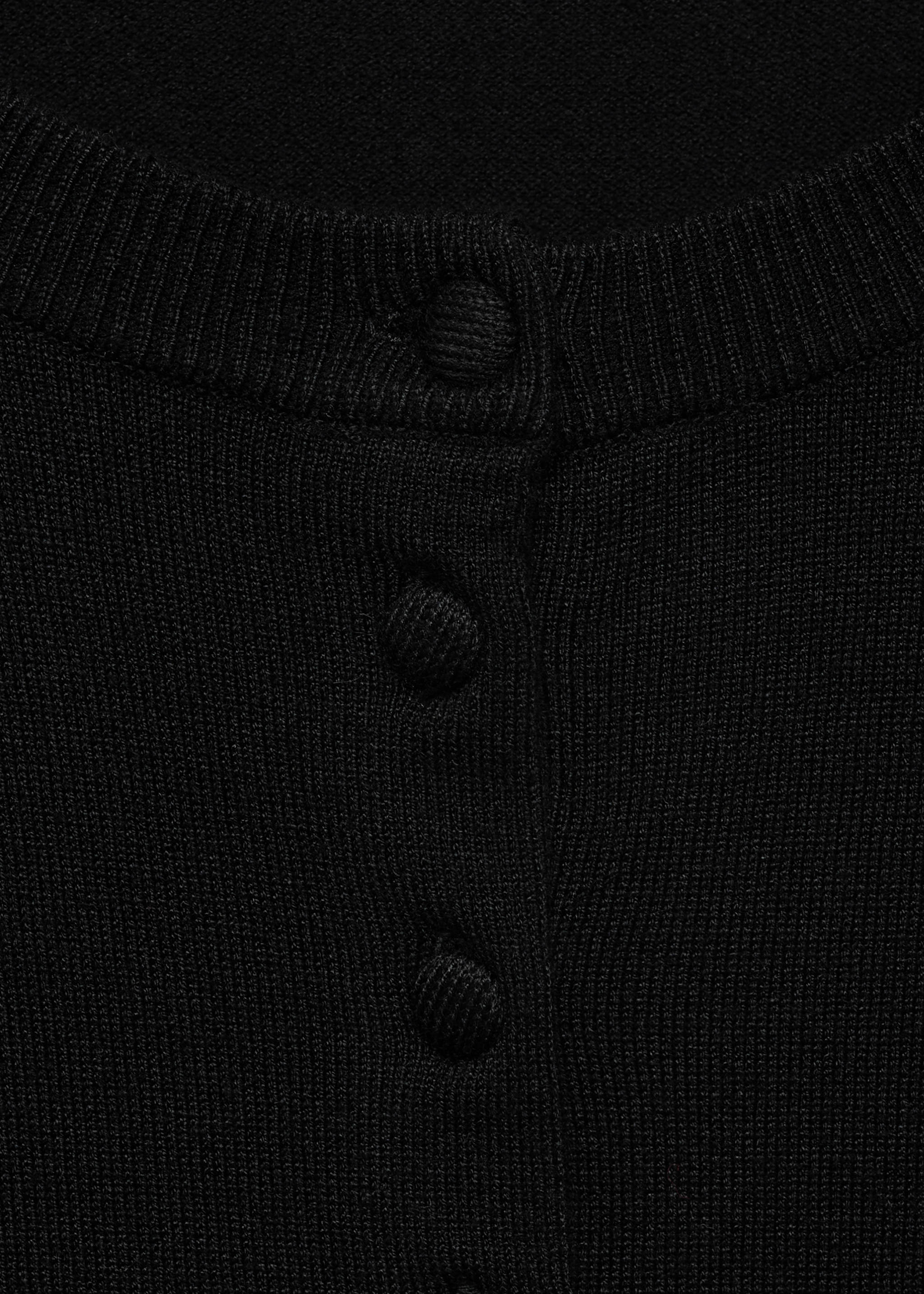 Fine-knit cardigan - Details of the article 8