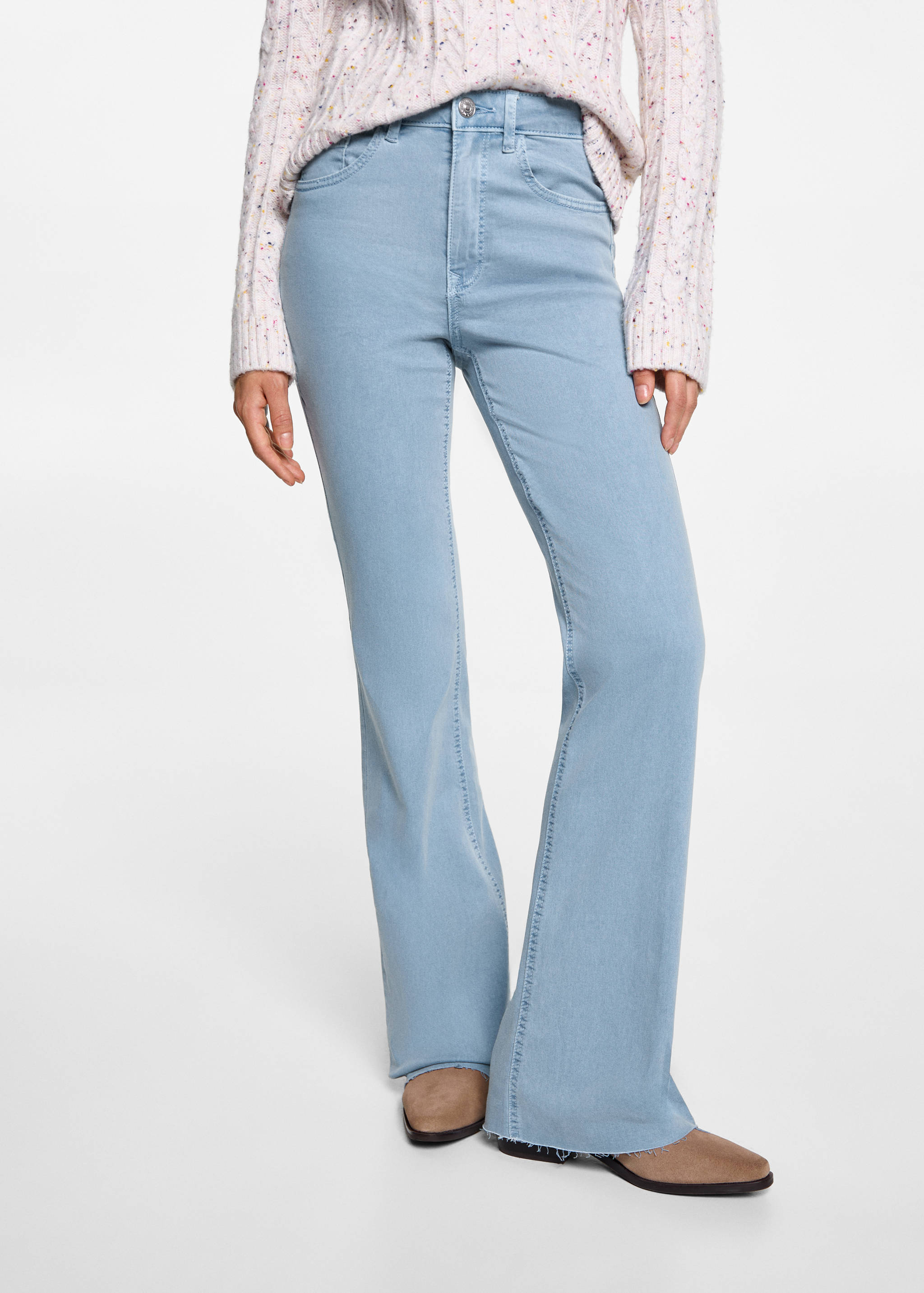 Pantalon flare - Plan moyen