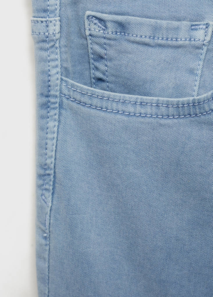 Flared trousers — China Blue