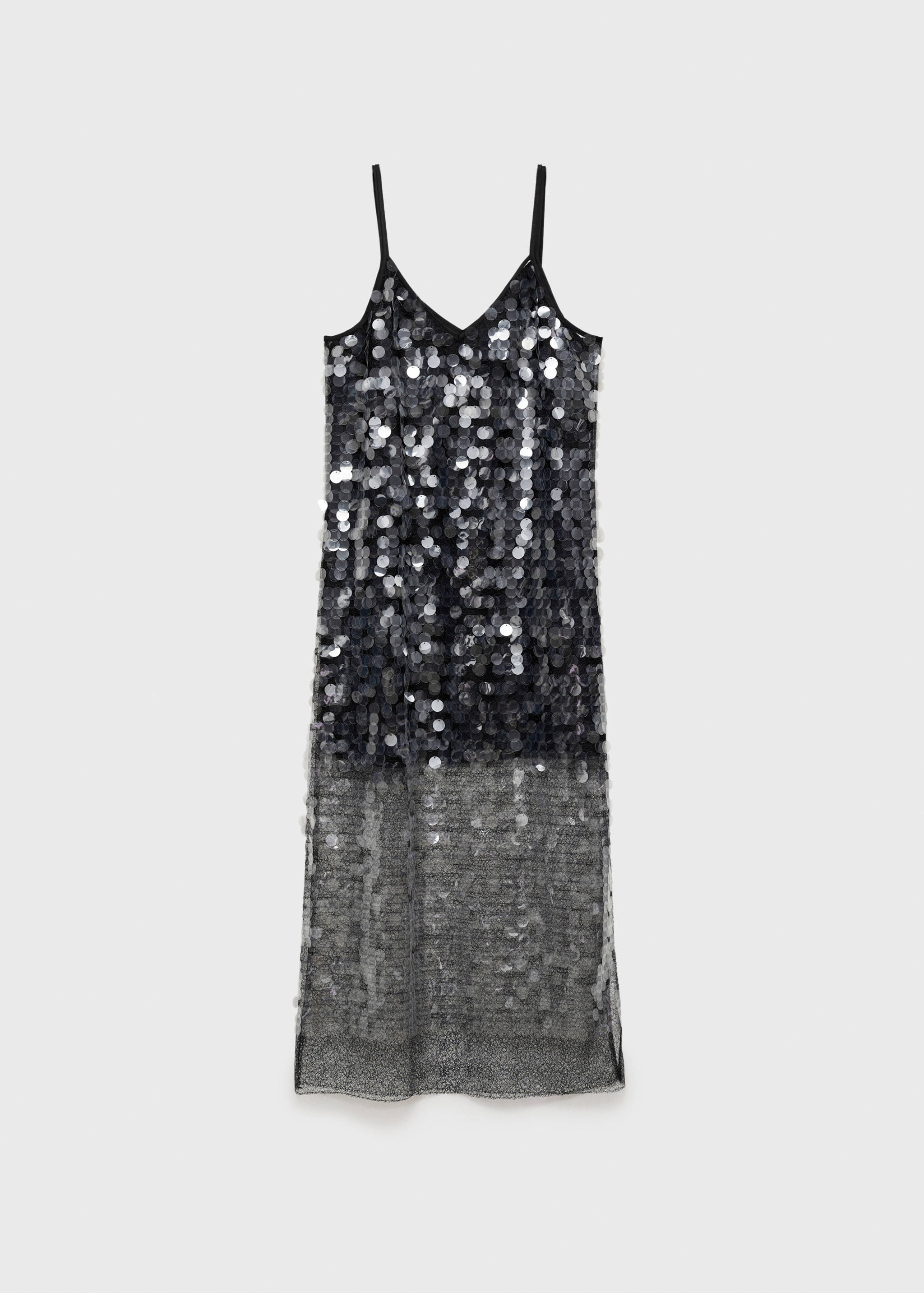 Semi-transparent disc dress - Article without model