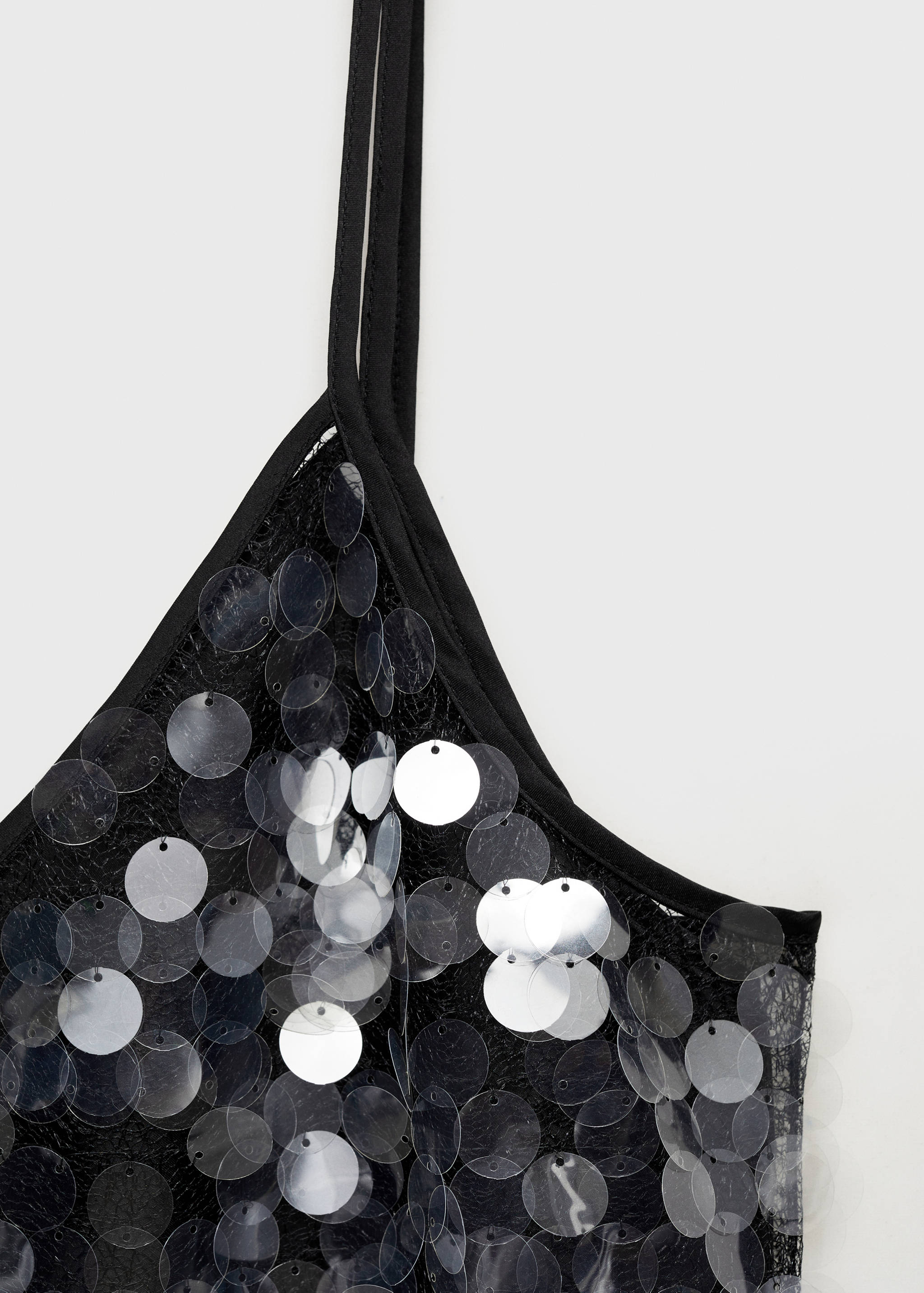 Semi-transparent disc dress - Details of the article 8