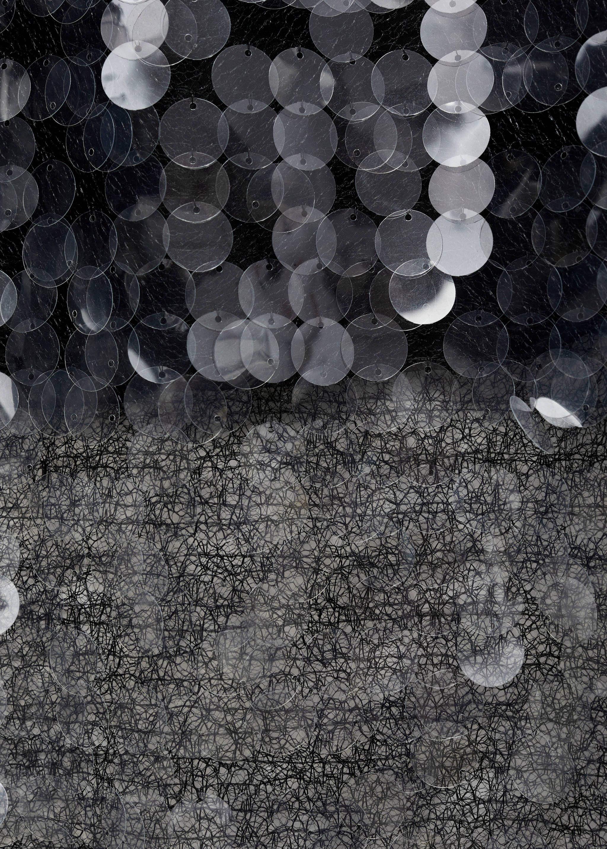 Semi-transparent disc dress - Details of the article 0