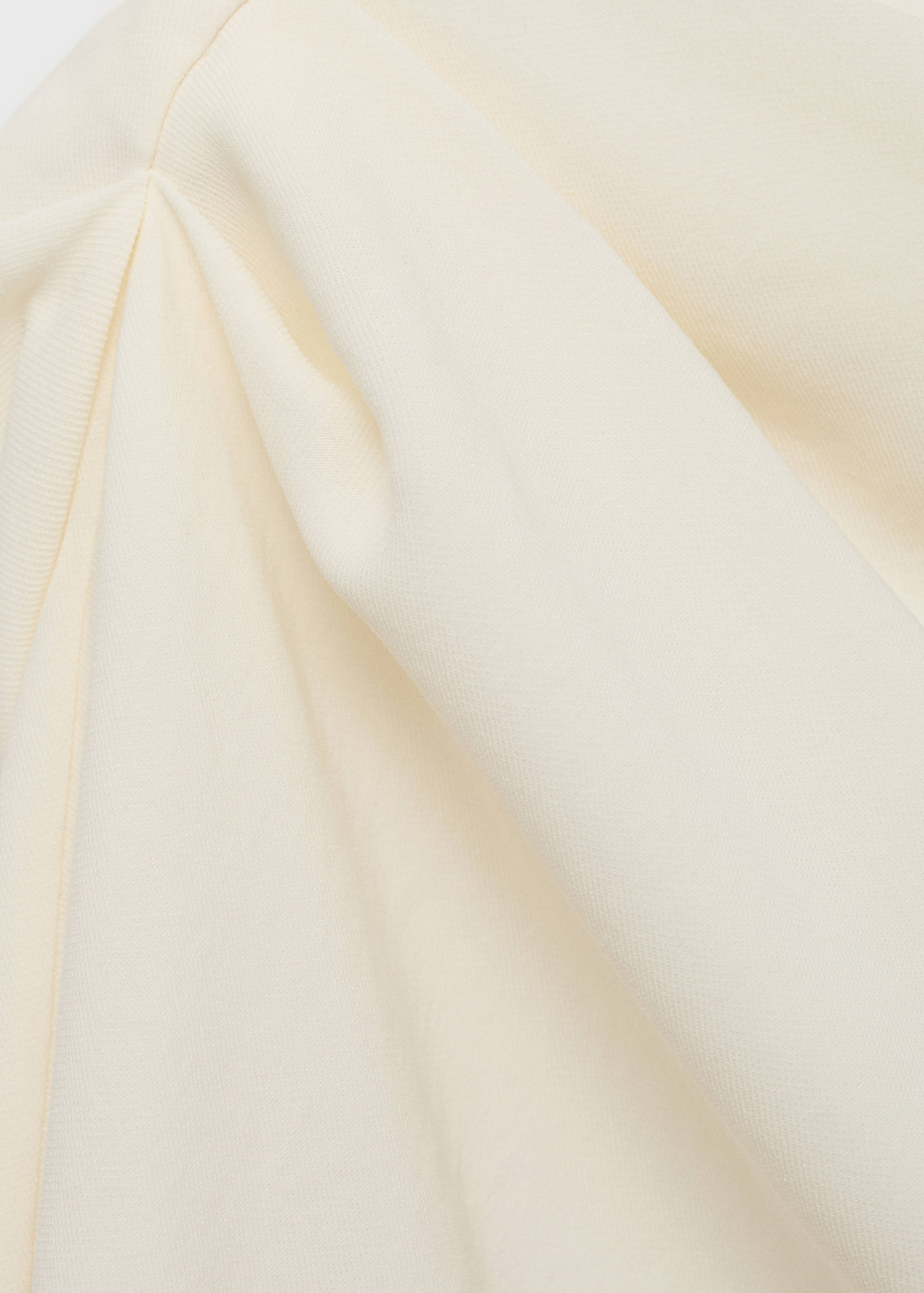 Asymmetrical blouse with ruched detail - Details of the article 8