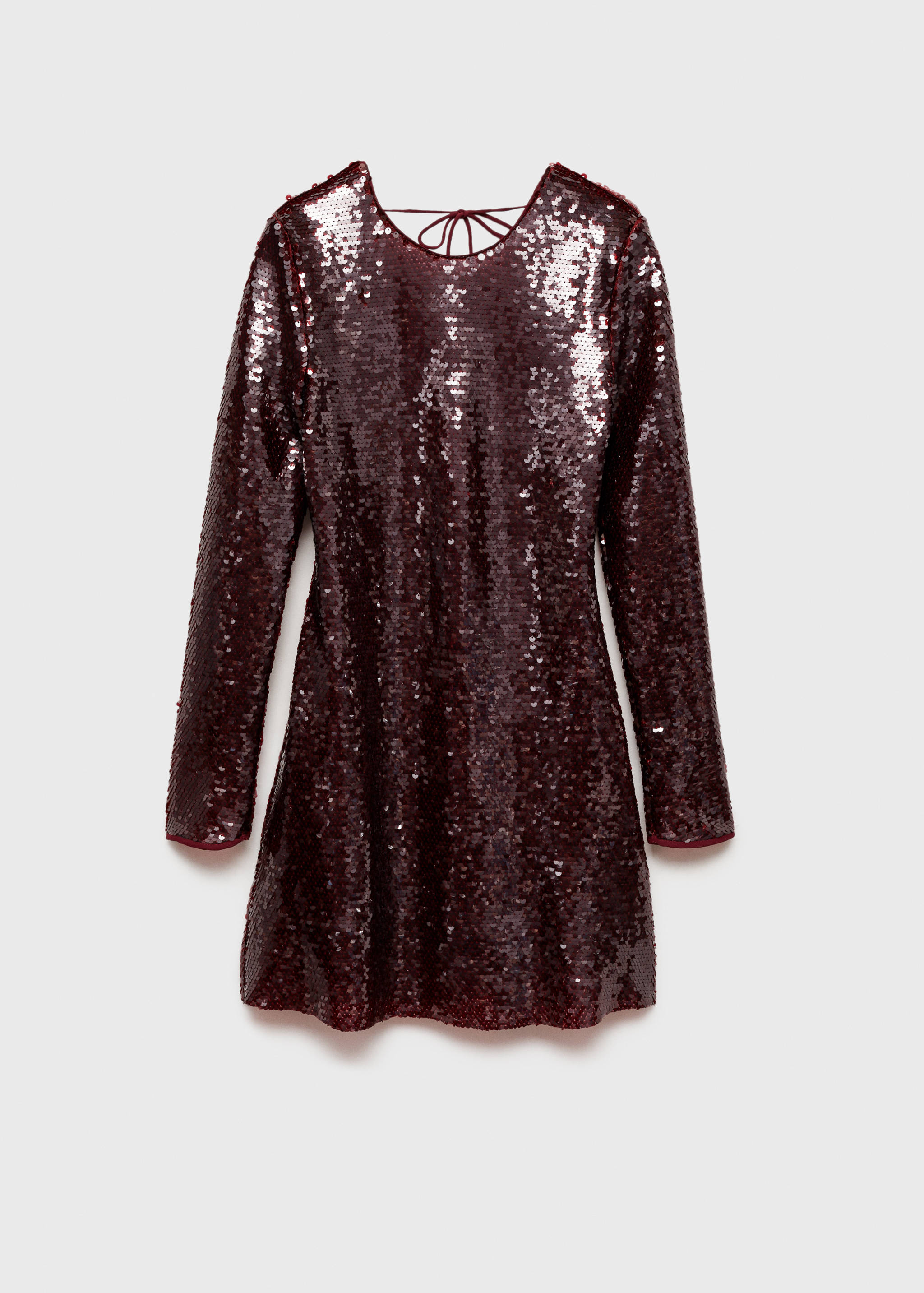 Scoop-back sequin dress - Article without model