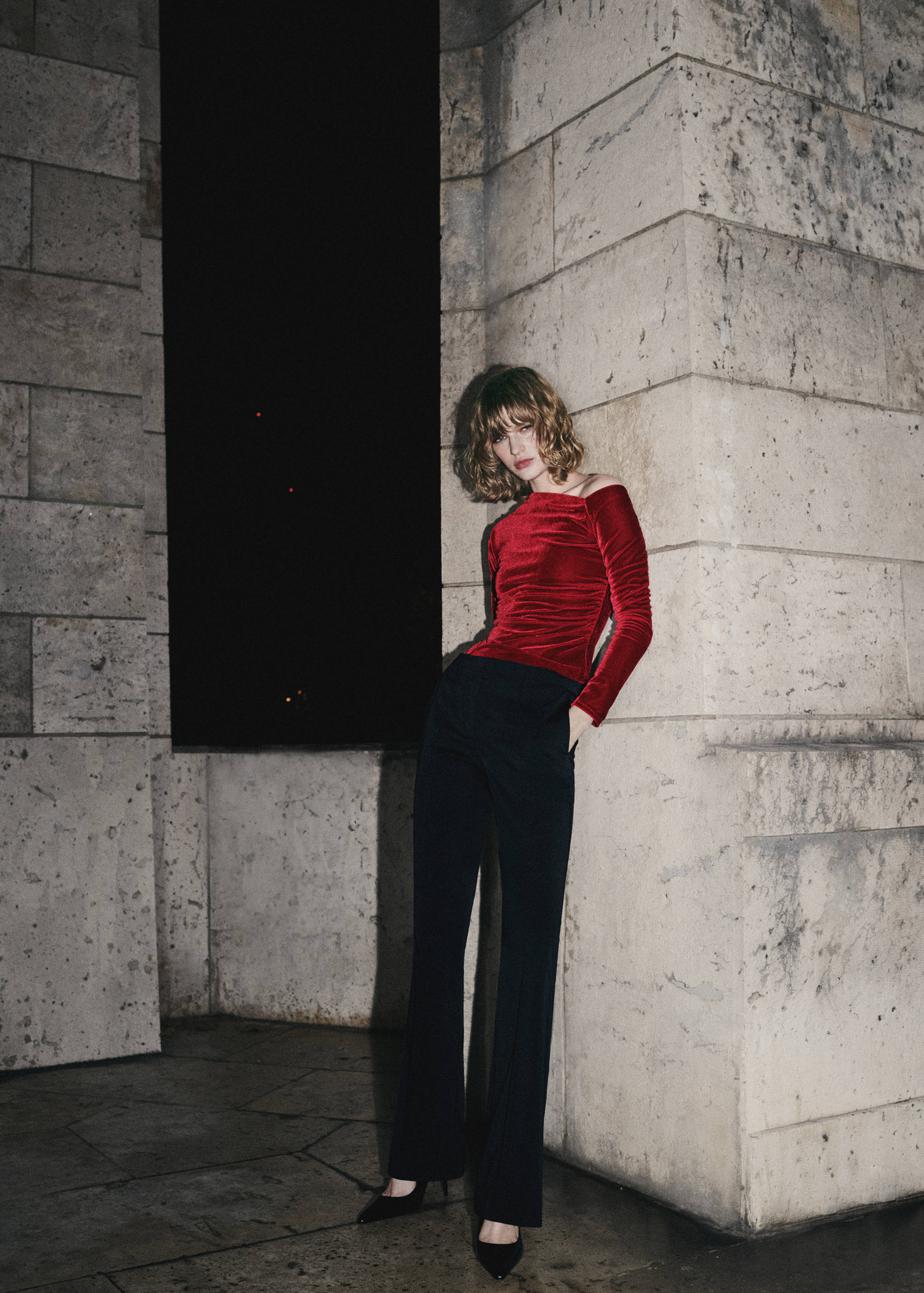 Top terciopelo asimétrico - Detalle del artículo 6