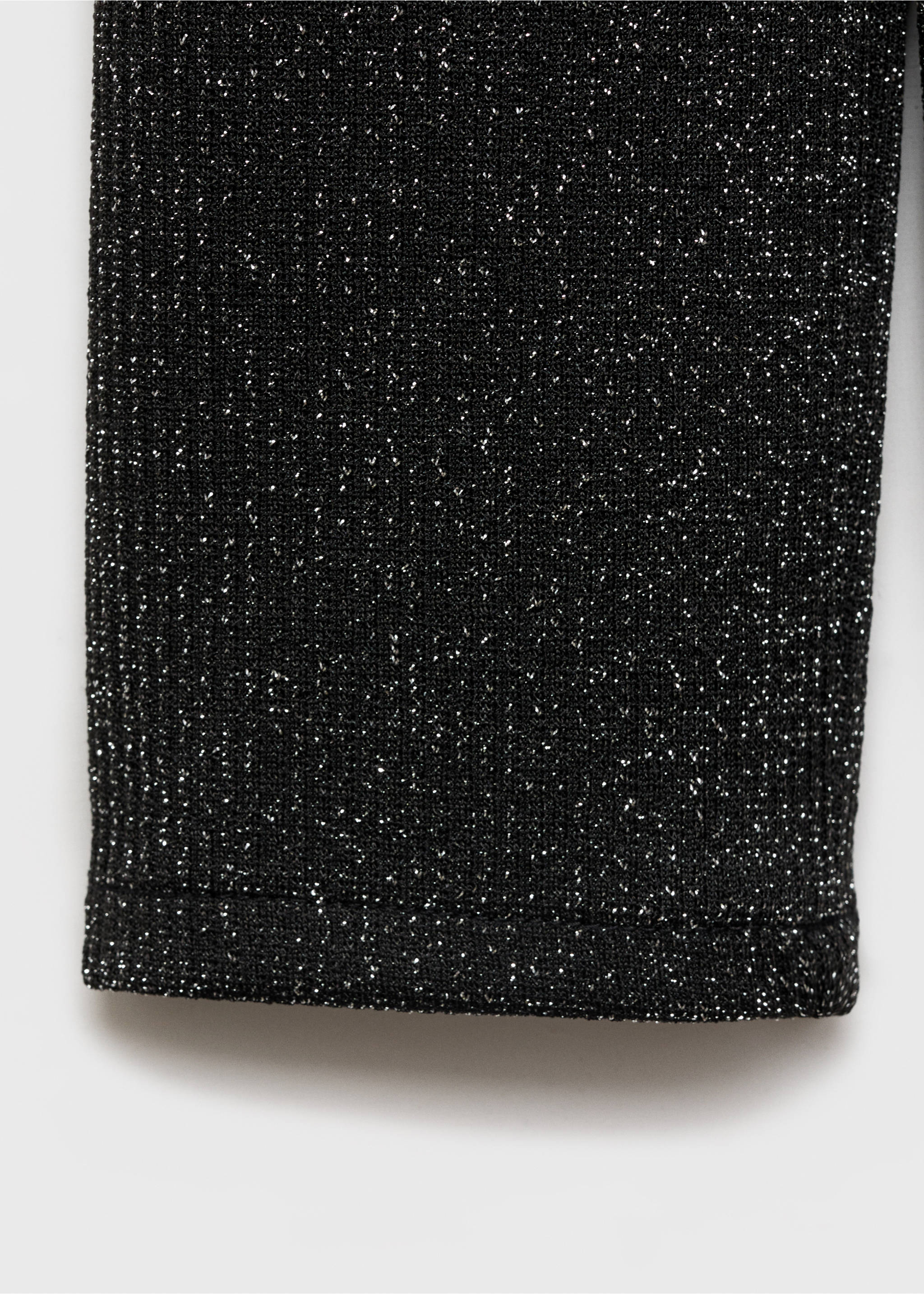 Lurex knitted shirt - Details of the article 0, Grey. Ref: 77049061-00.