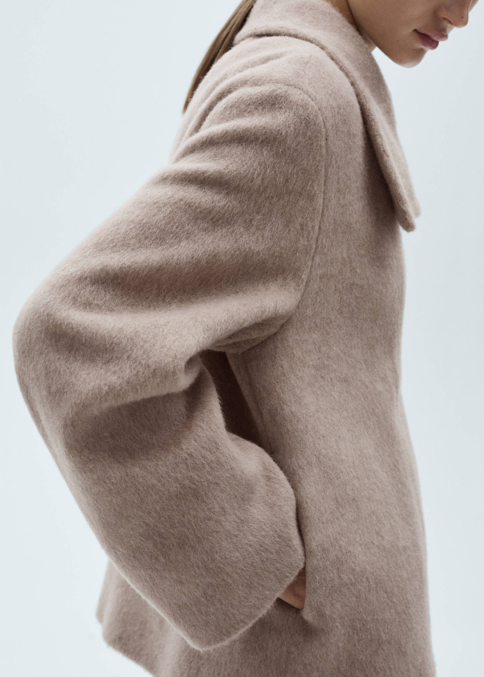 Turtleneck wool coat - Details of the article 6