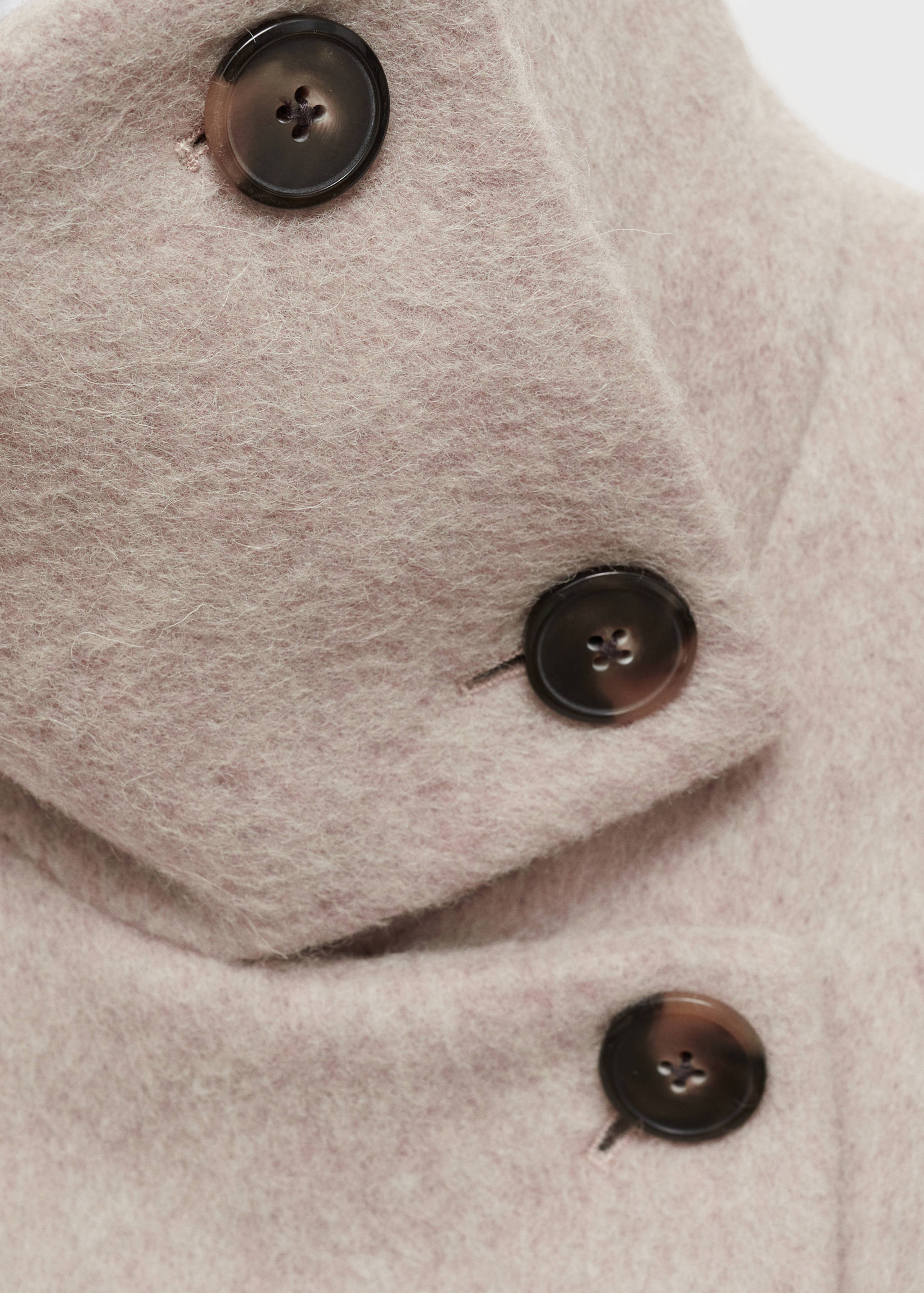 Turtleneck wool coat - Details of the article 8