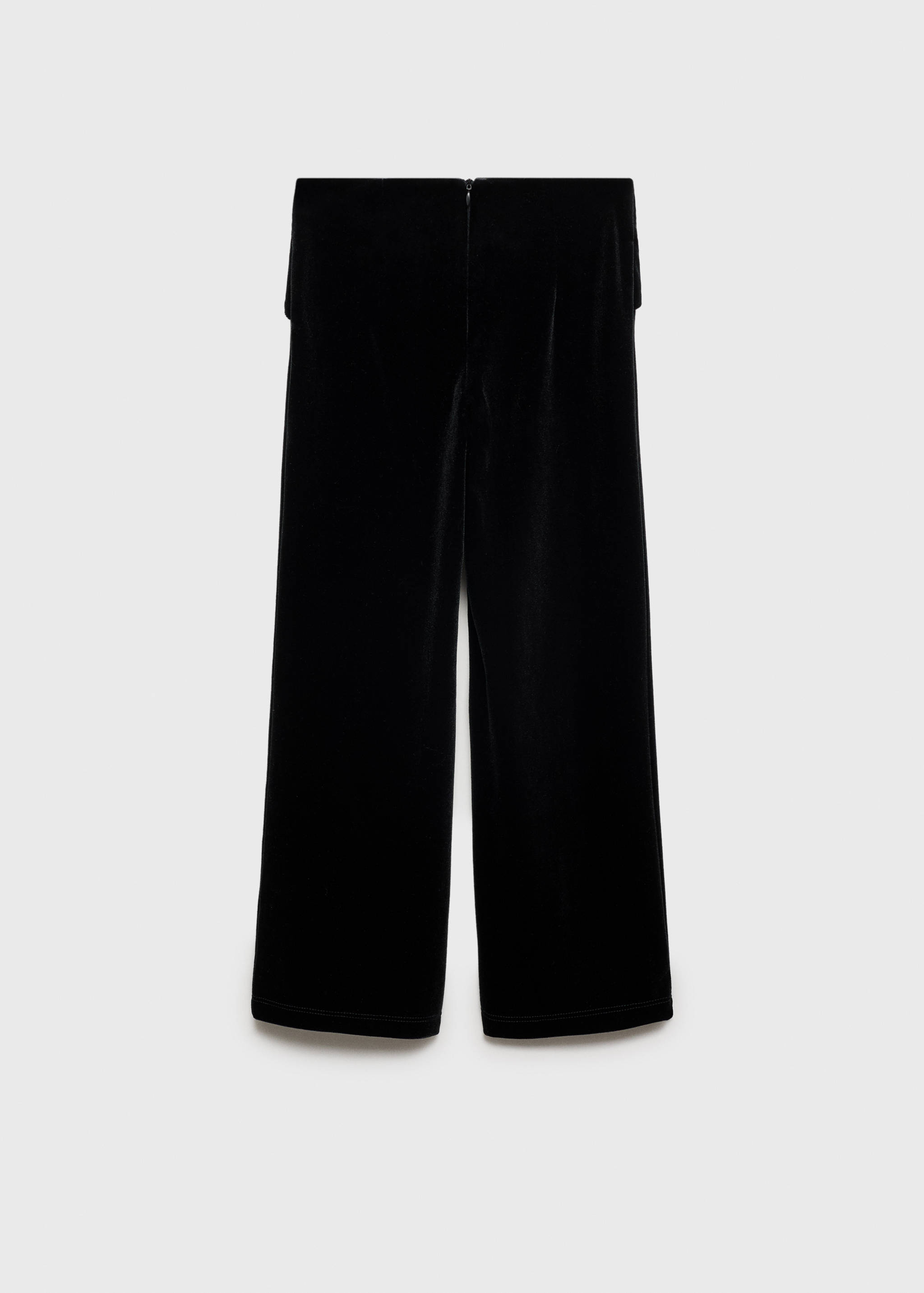 Velvet trousers - Reverse of the article