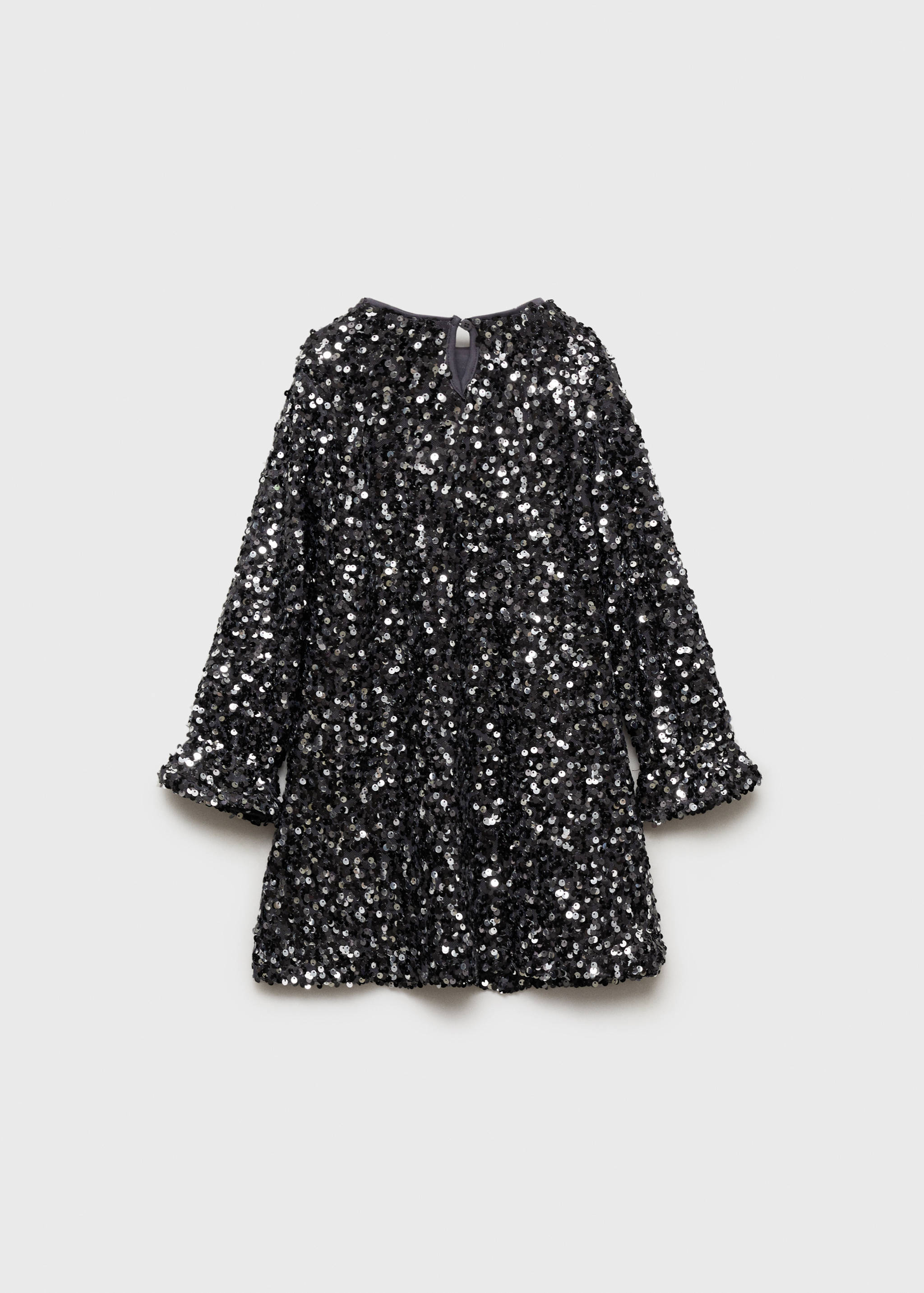 Robe à empiècements en paillettes - Verso de l’article