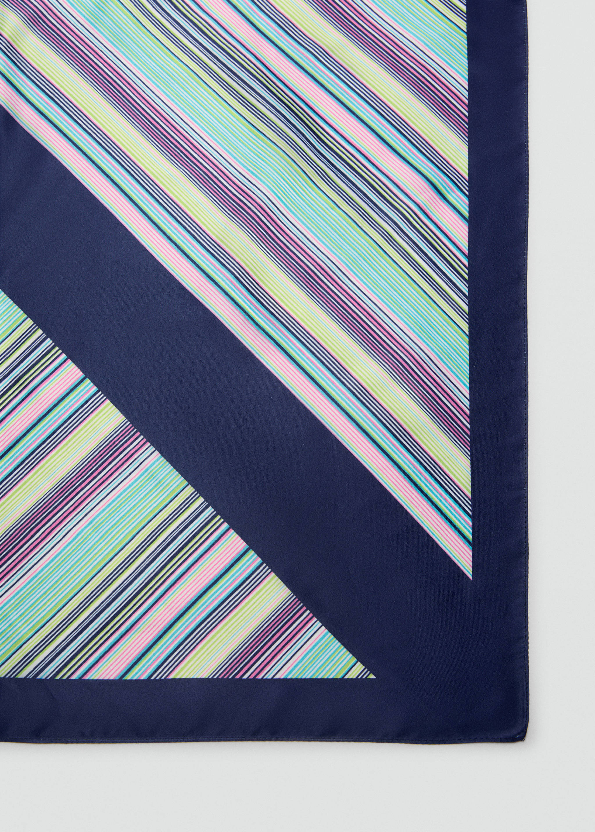 Mocador estampat setinat - Pla mig