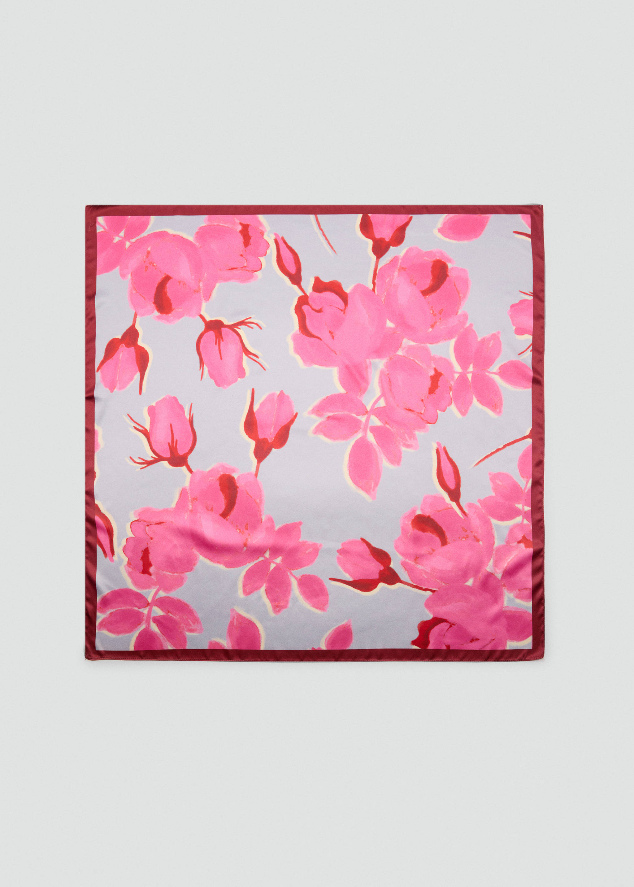 Floral print scarf - Article without model
