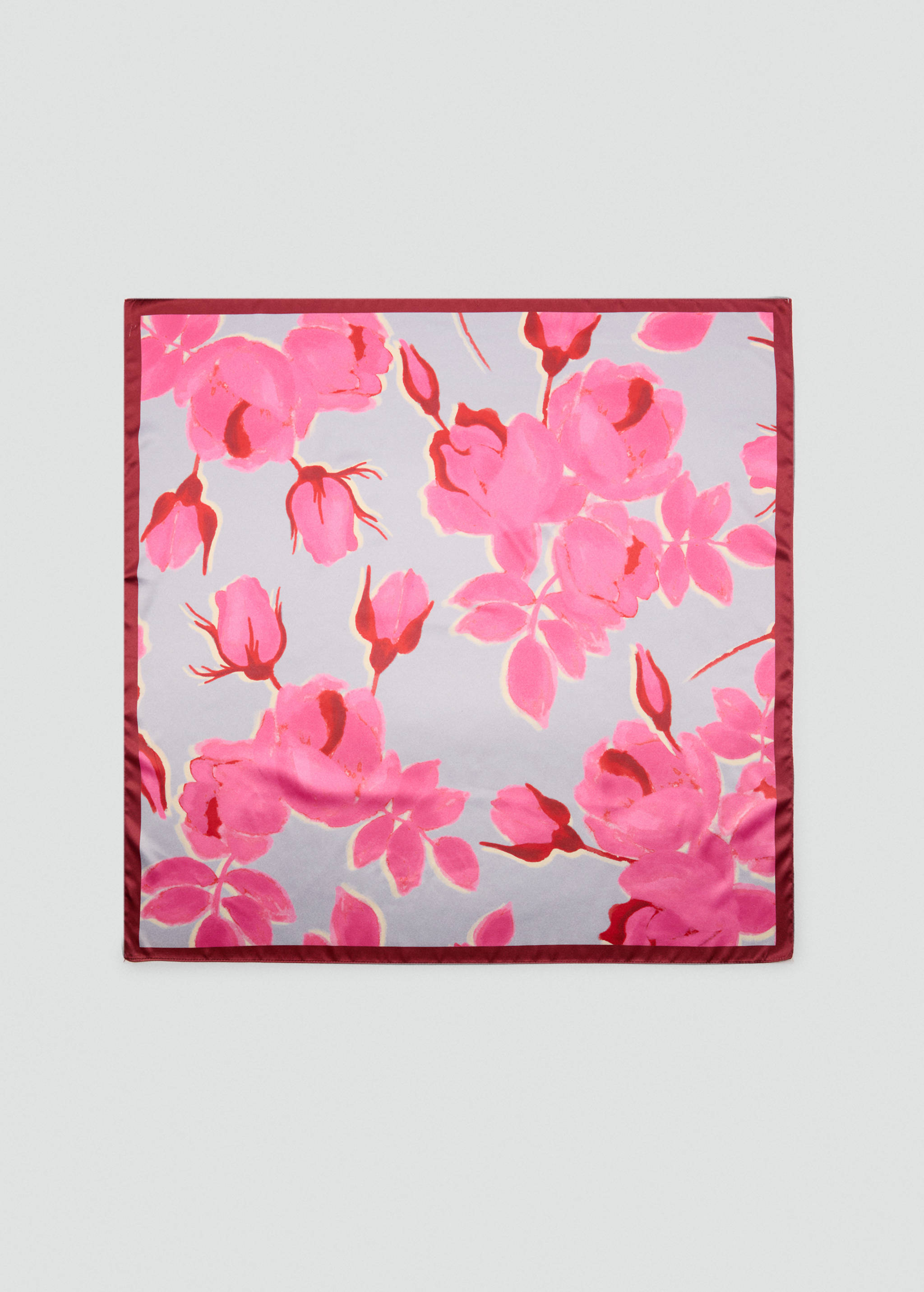 Floral print scarf - Article without model