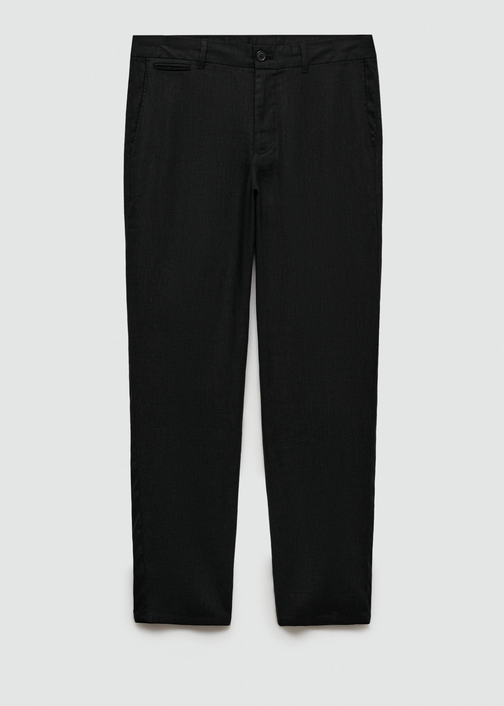 Slim fit broek 100% linnen - Artikel zonder model