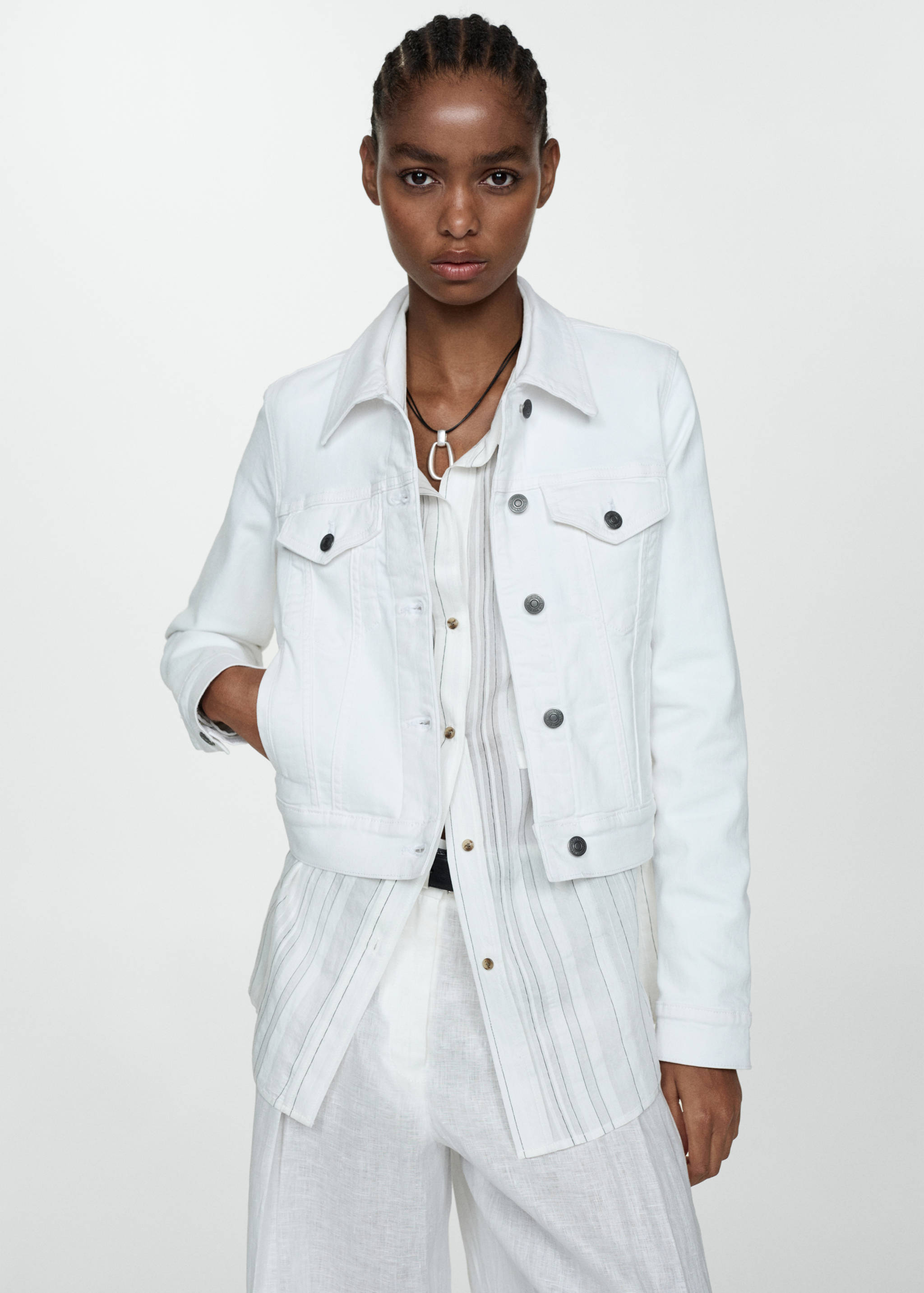 Caçadora texana butxaques - Pla mig