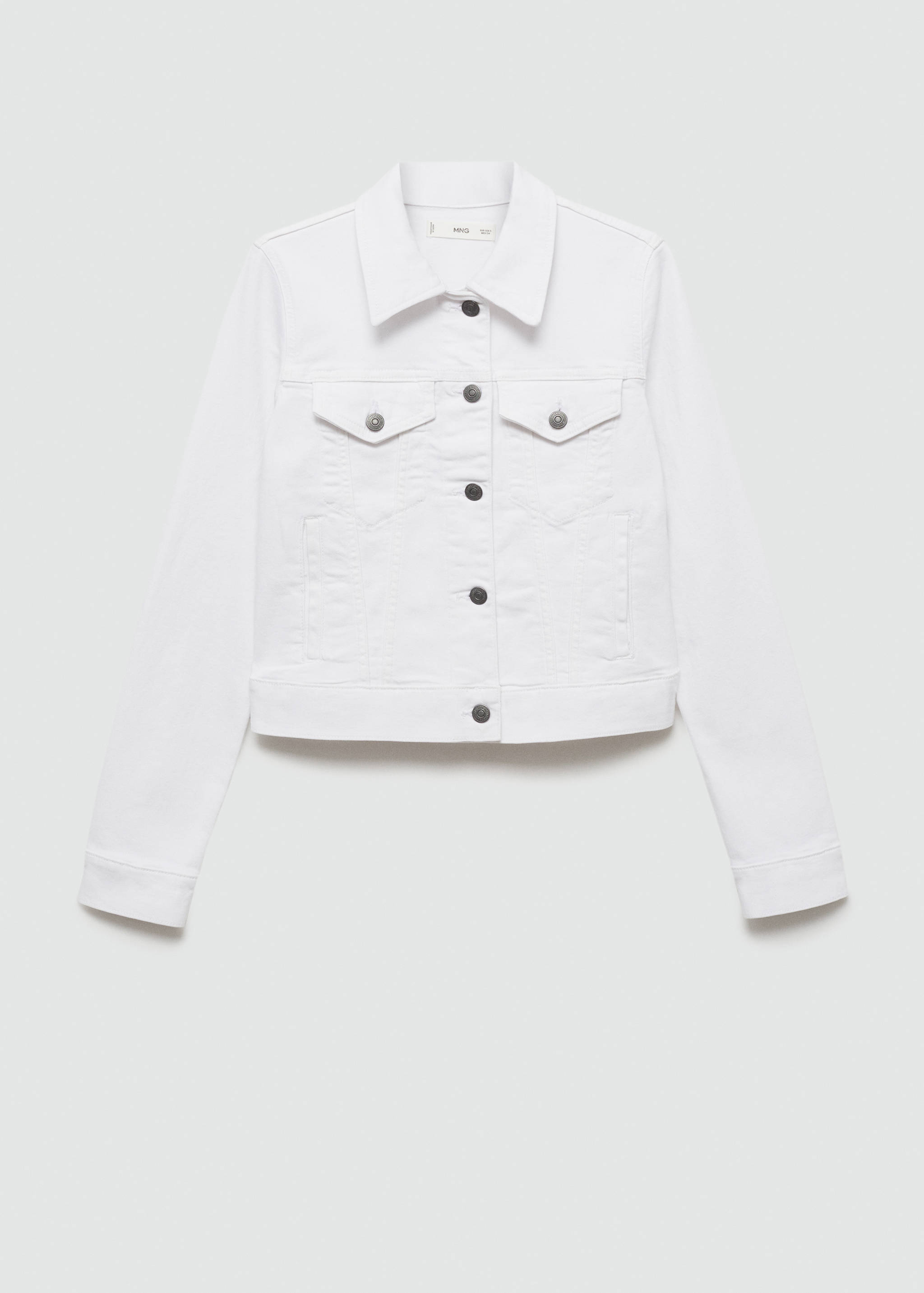Pocketed denim jacket - Article without model