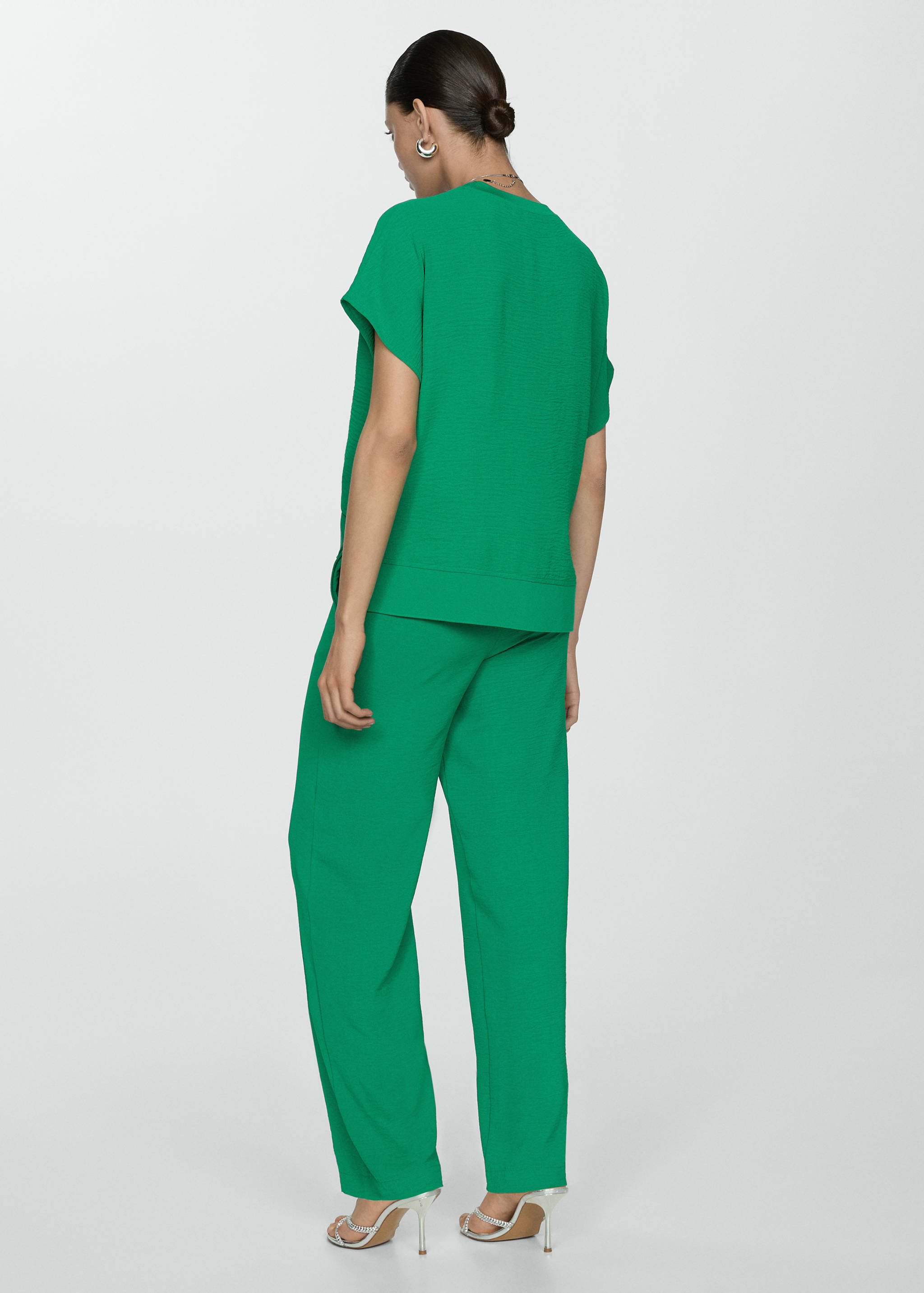Pantalon fluide wideleg - Verso de l’article