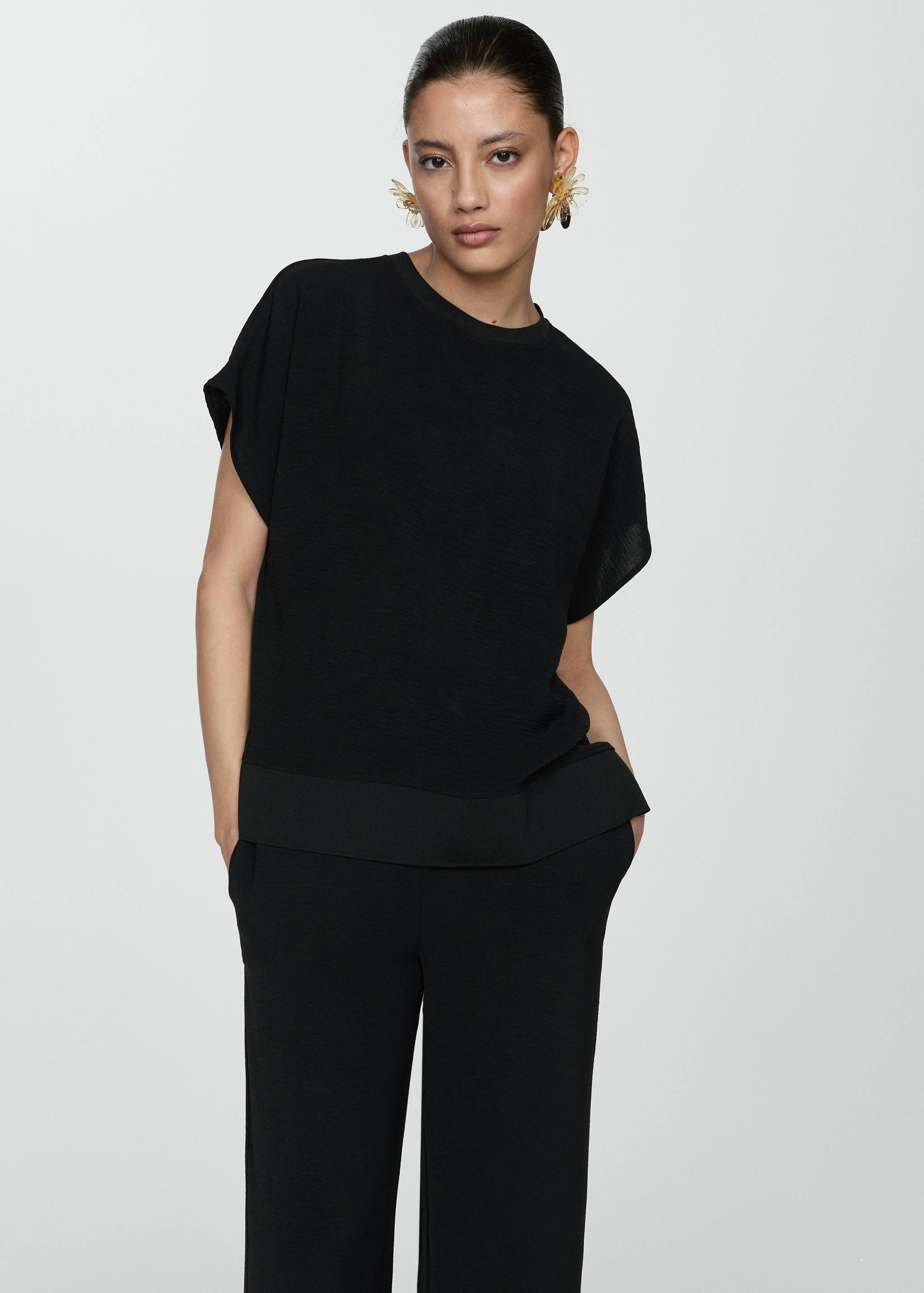 Pantalon fluide wideleg - Détail de l'article 1
