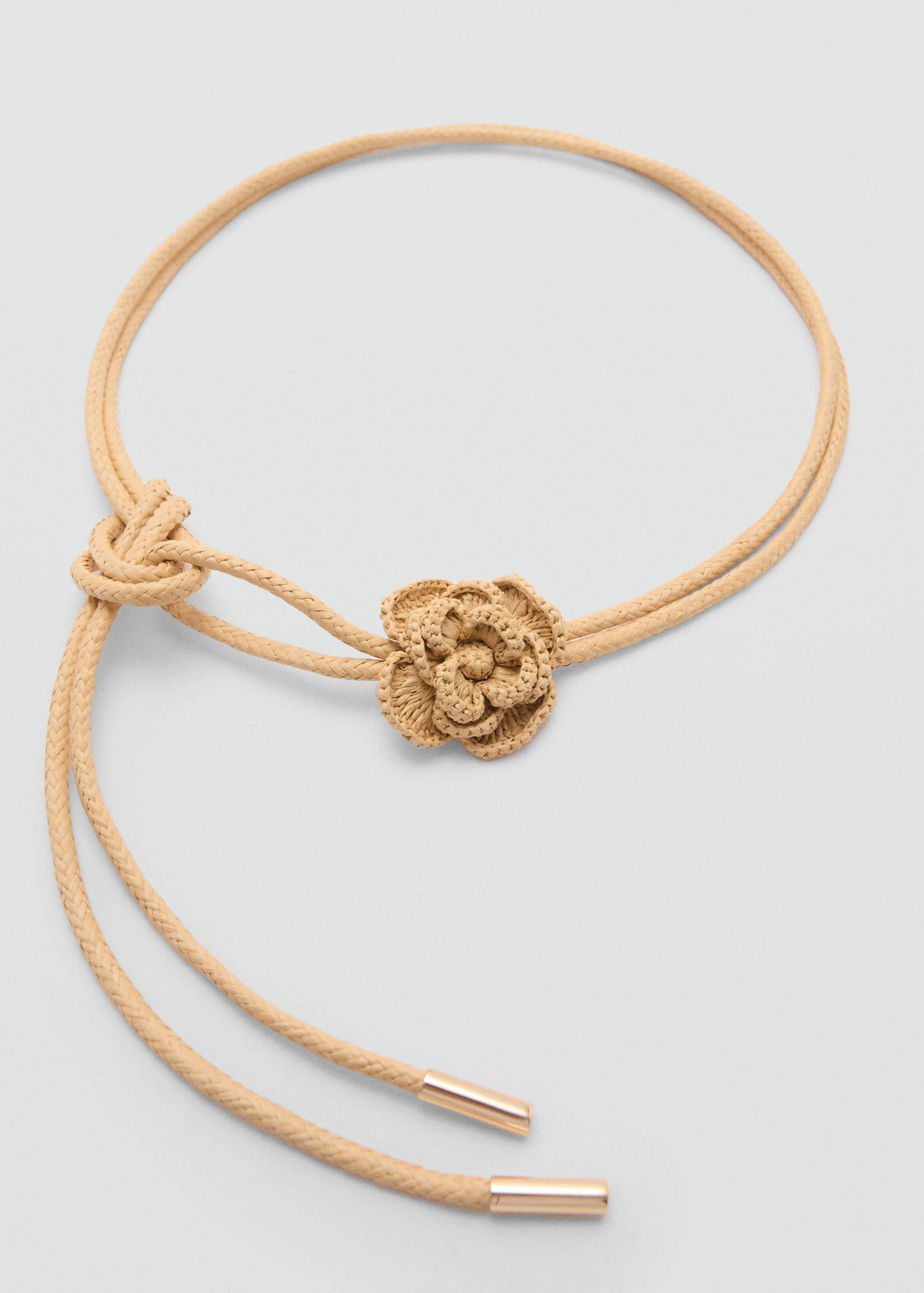 Braided floral belt - Details of the article 2