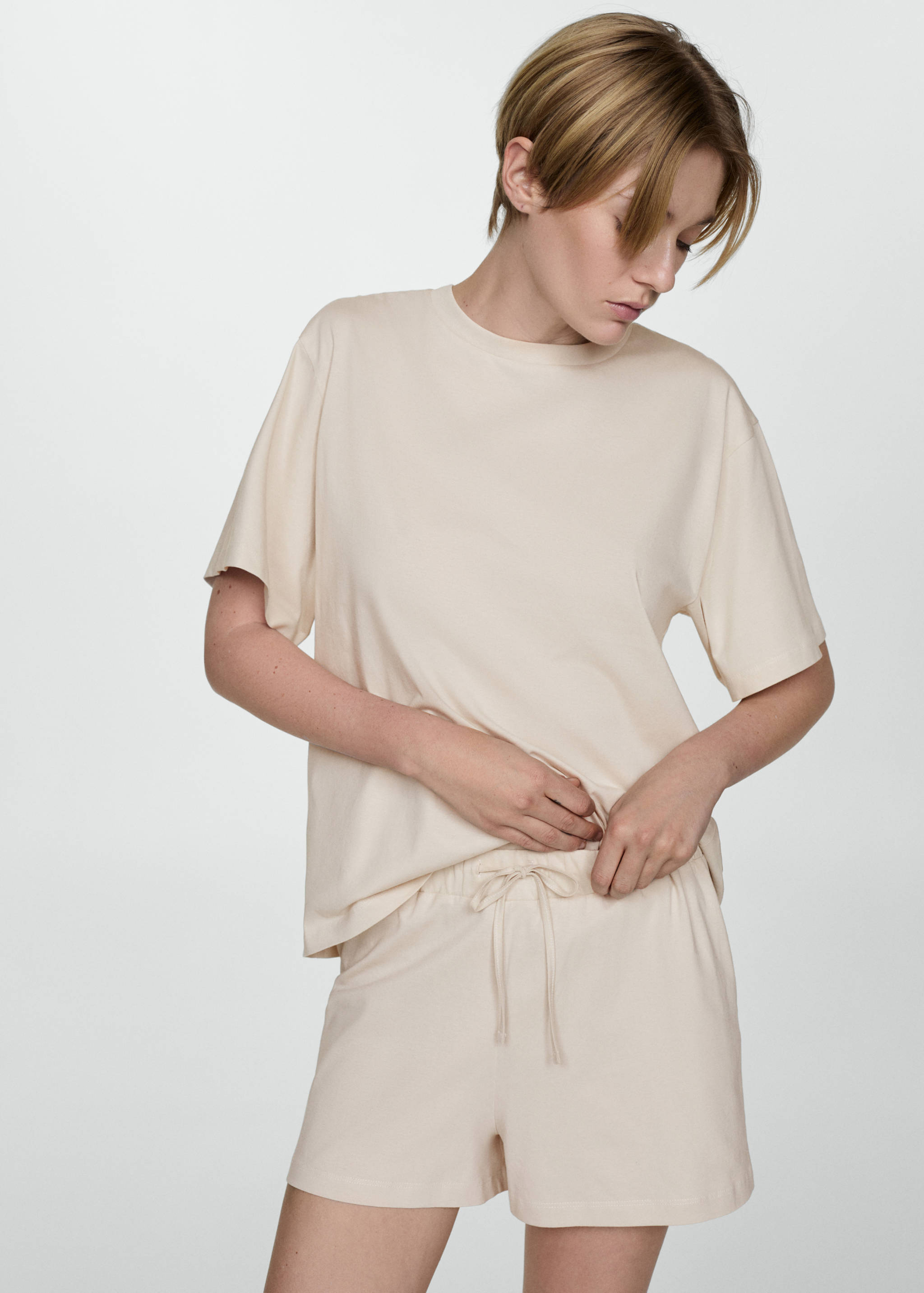 Two-piece short pyjamas - Details of the article 2