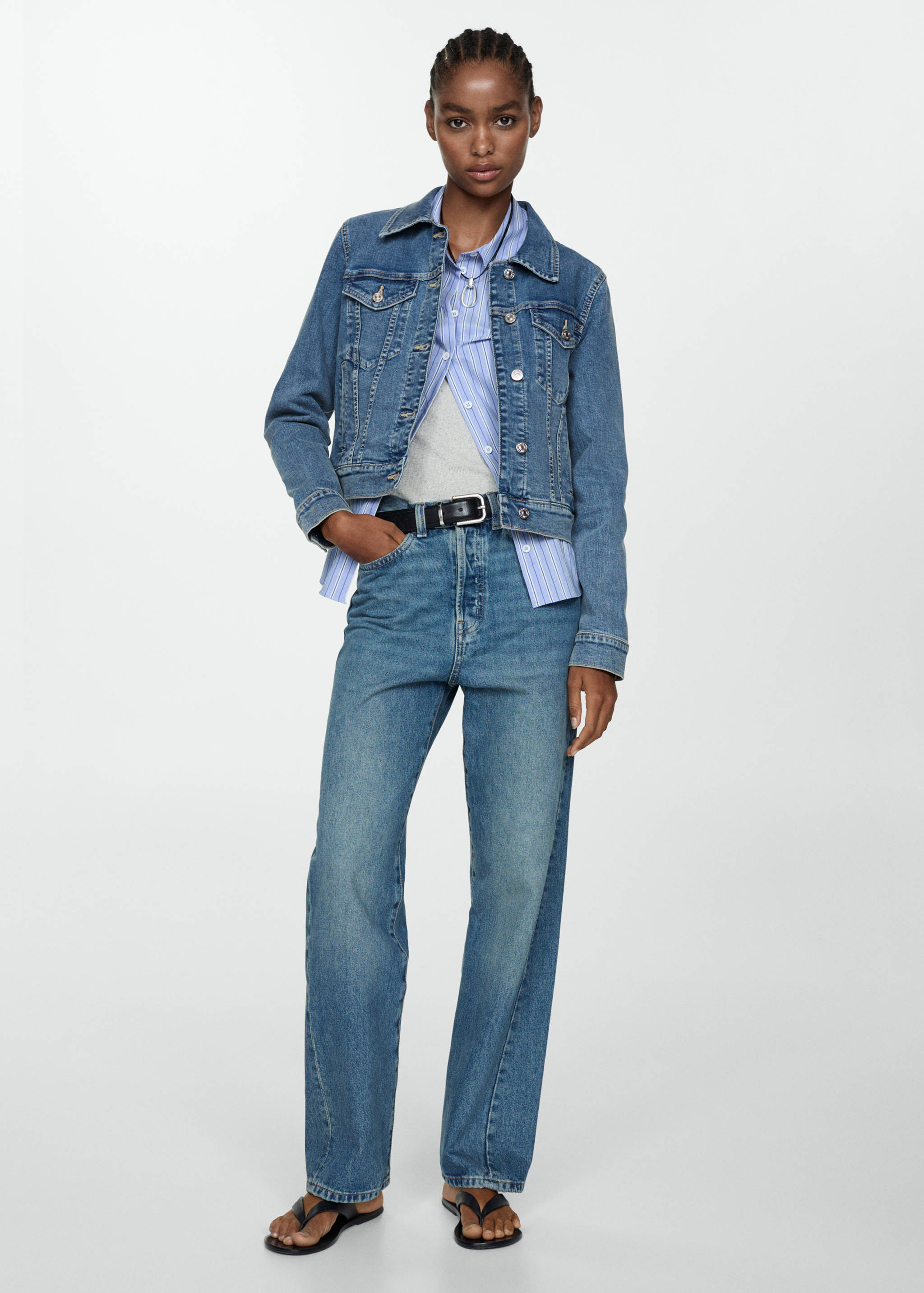 Caçadora texana butxaques - Pla general