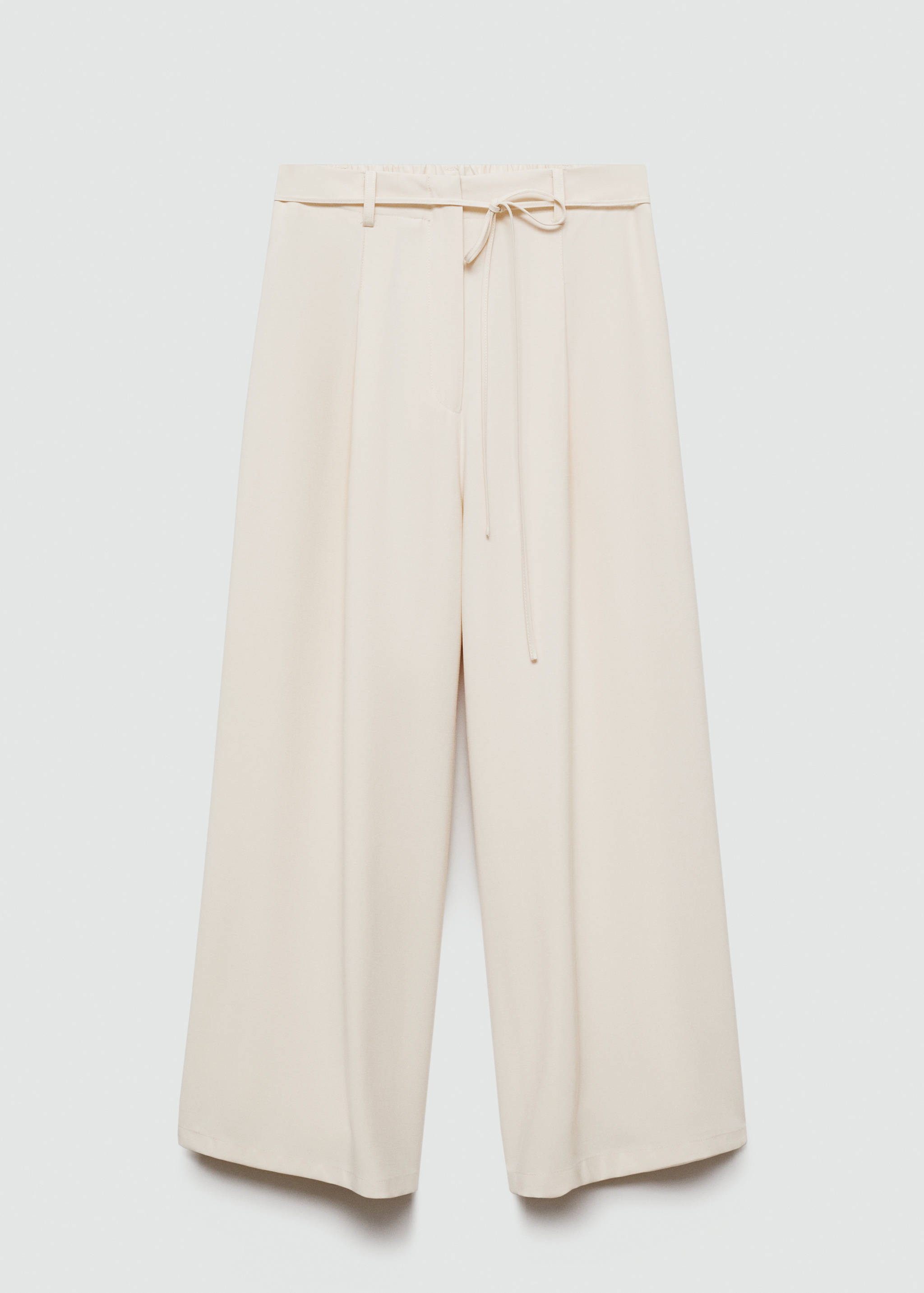 Wide leg trousers with elastic waist - Article without model