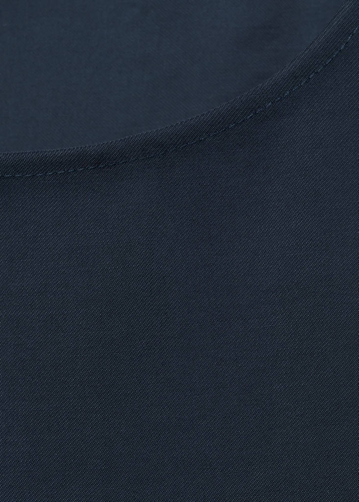 Fluid strapless top — Dark Navy