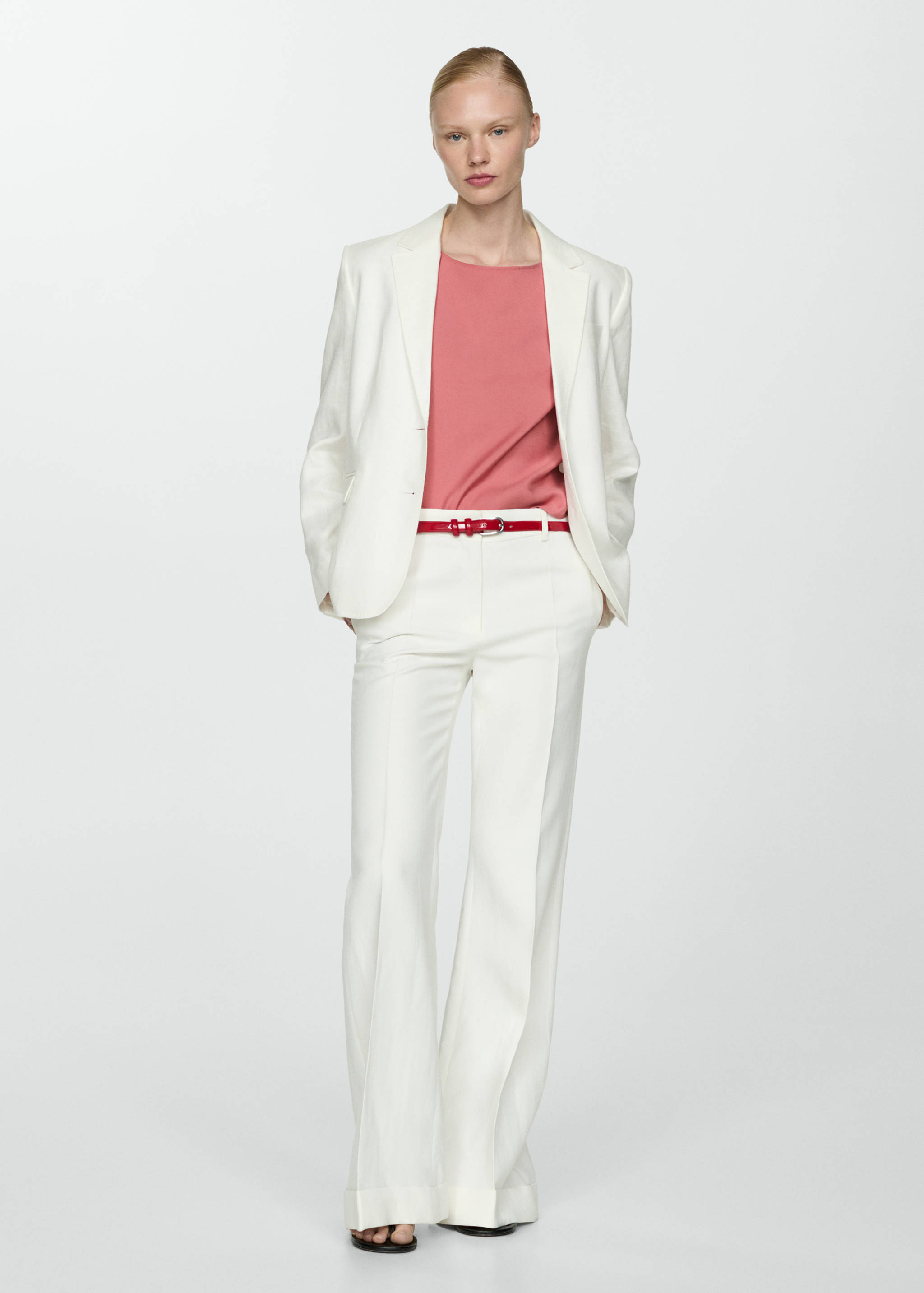 Fluid strapless top - Details of the article 2