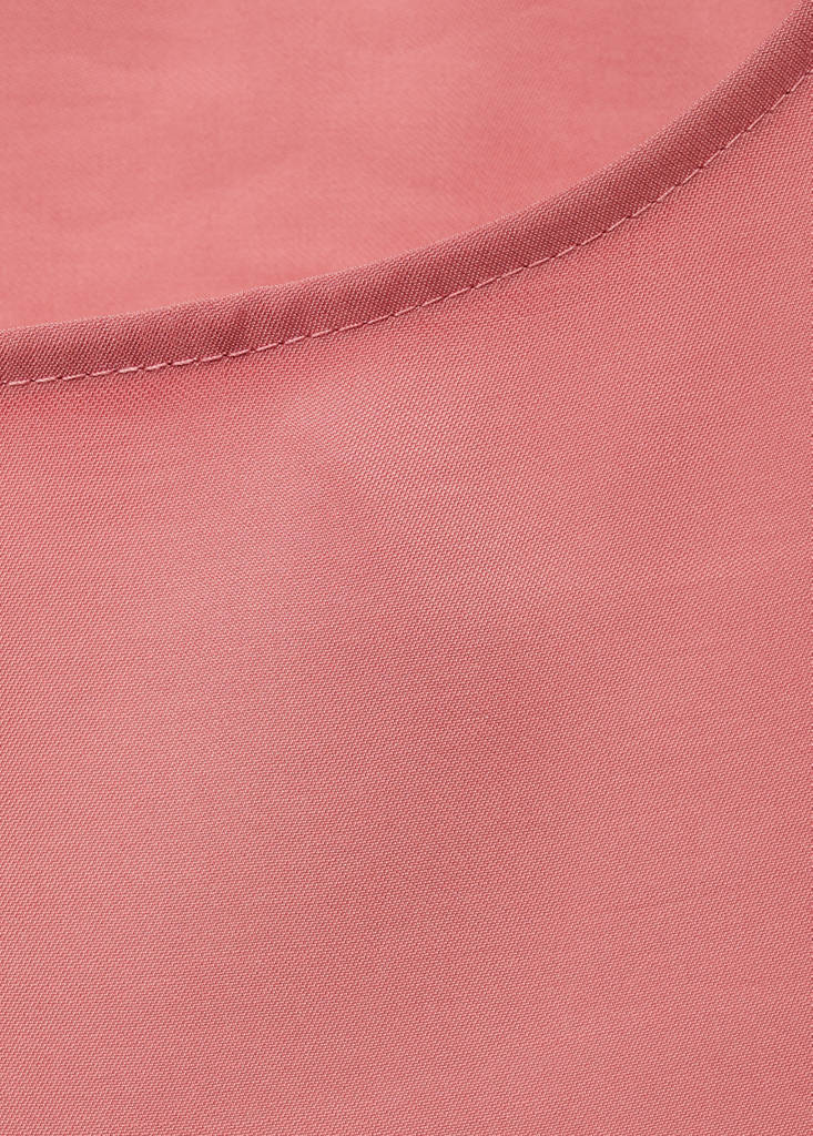 Fluid strapless top — Pastel Pink