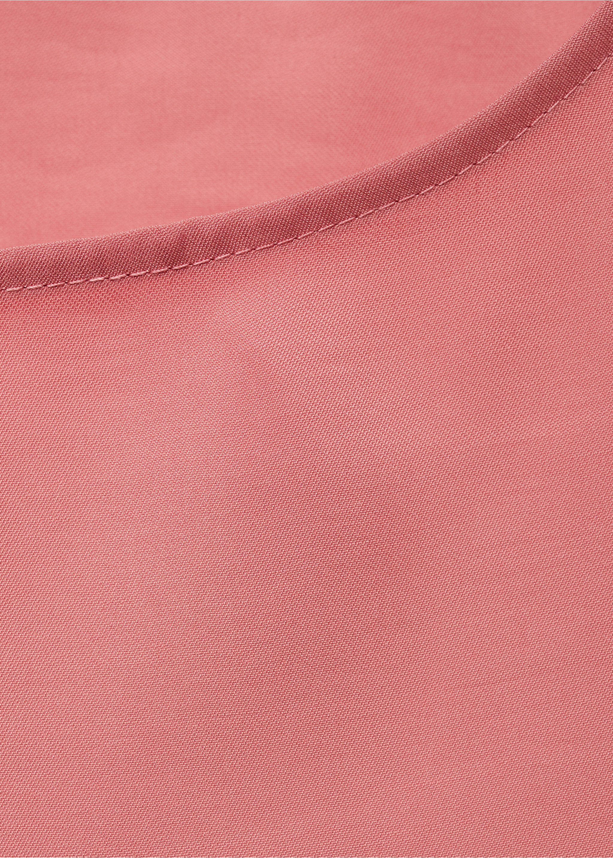 Fluid strapless top - Details of the article 8, Pastel Pink. Ref: 77050281-00.