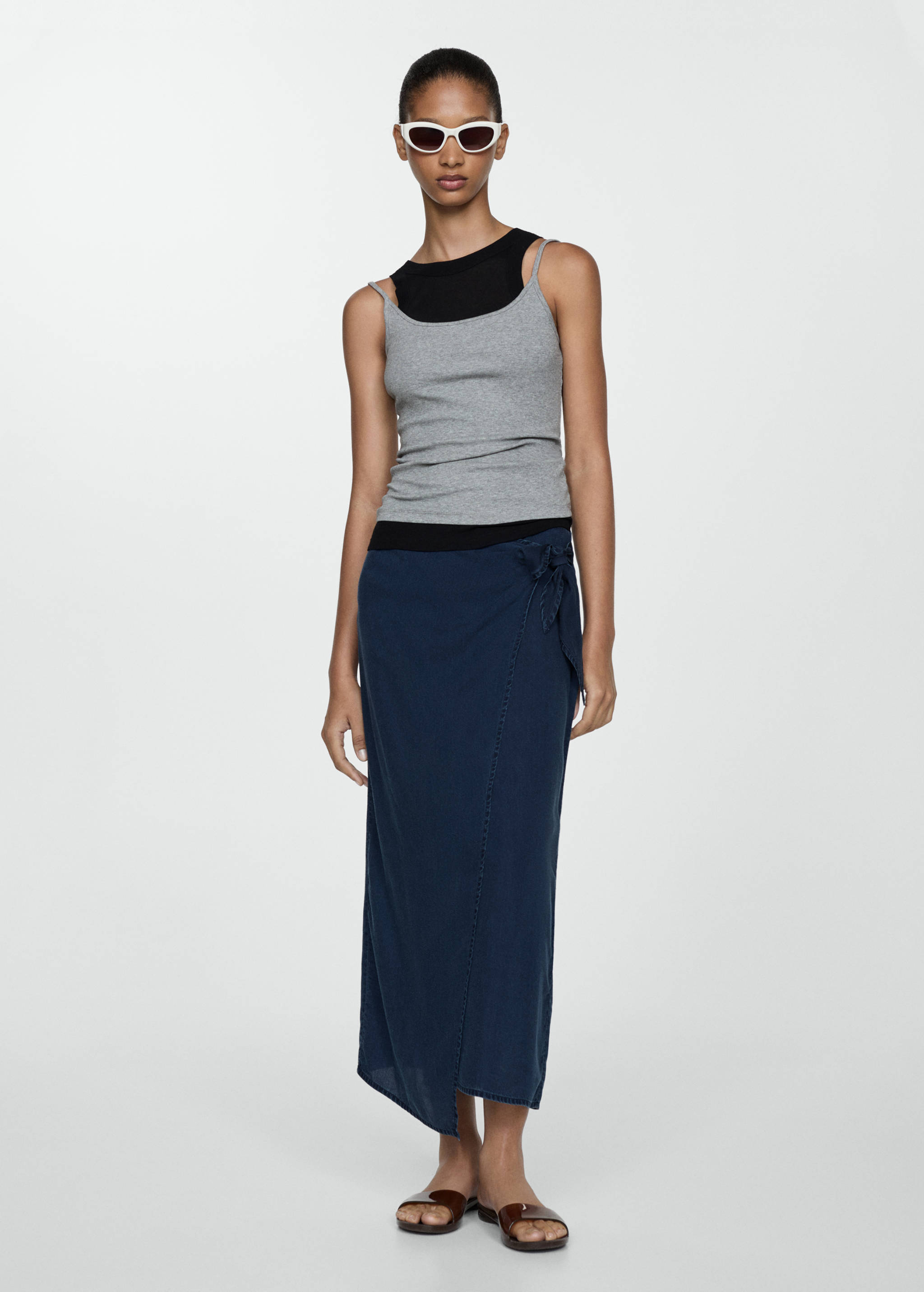 Jupe paréo Lyocell - Plan général