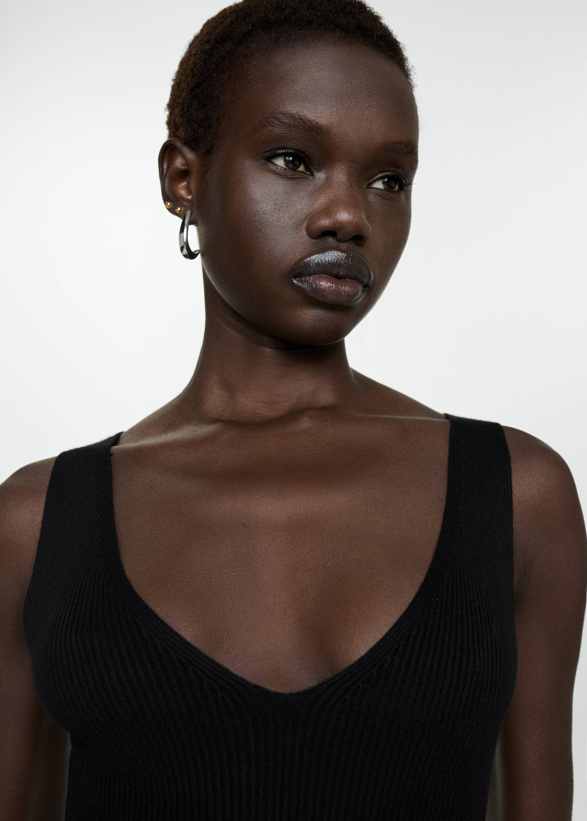 Robe bretelles maille - Détail de l'article 1