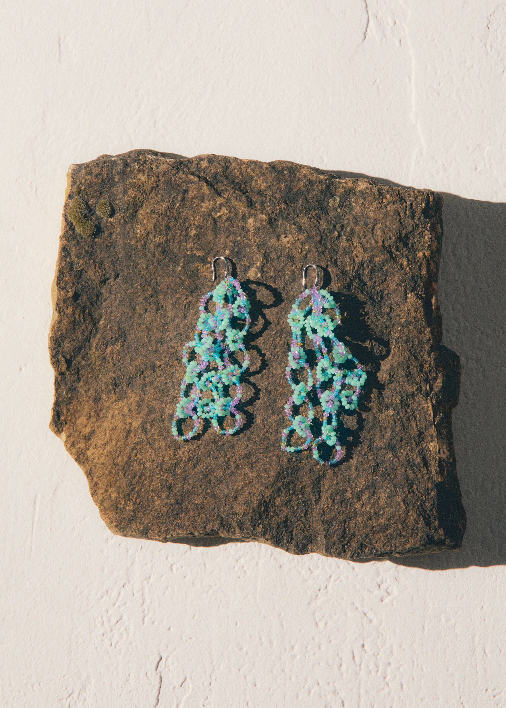 Beaded pendant earrings - Details of the article 6