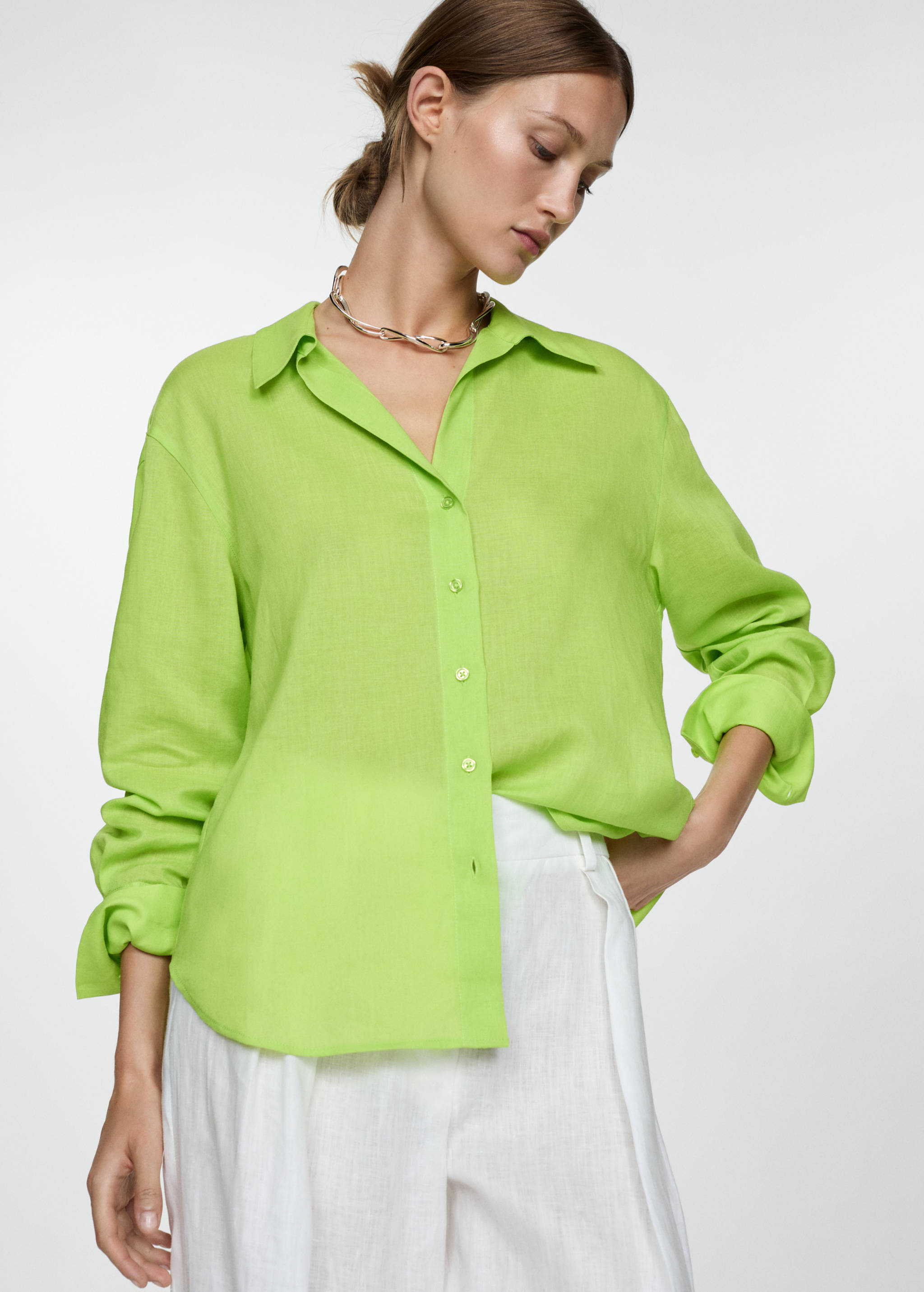 Chemise manches longues Lyocell - Détail de l'article 2